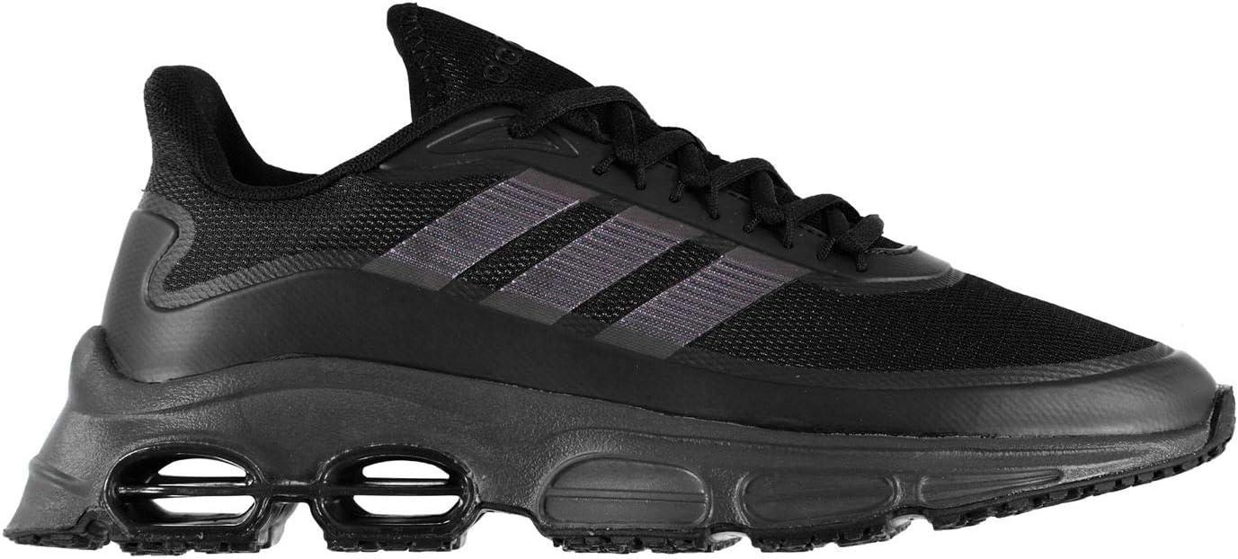 image:imageadidas Mens Nova Running ShoeBlack Core Black Core Black Signal Coral