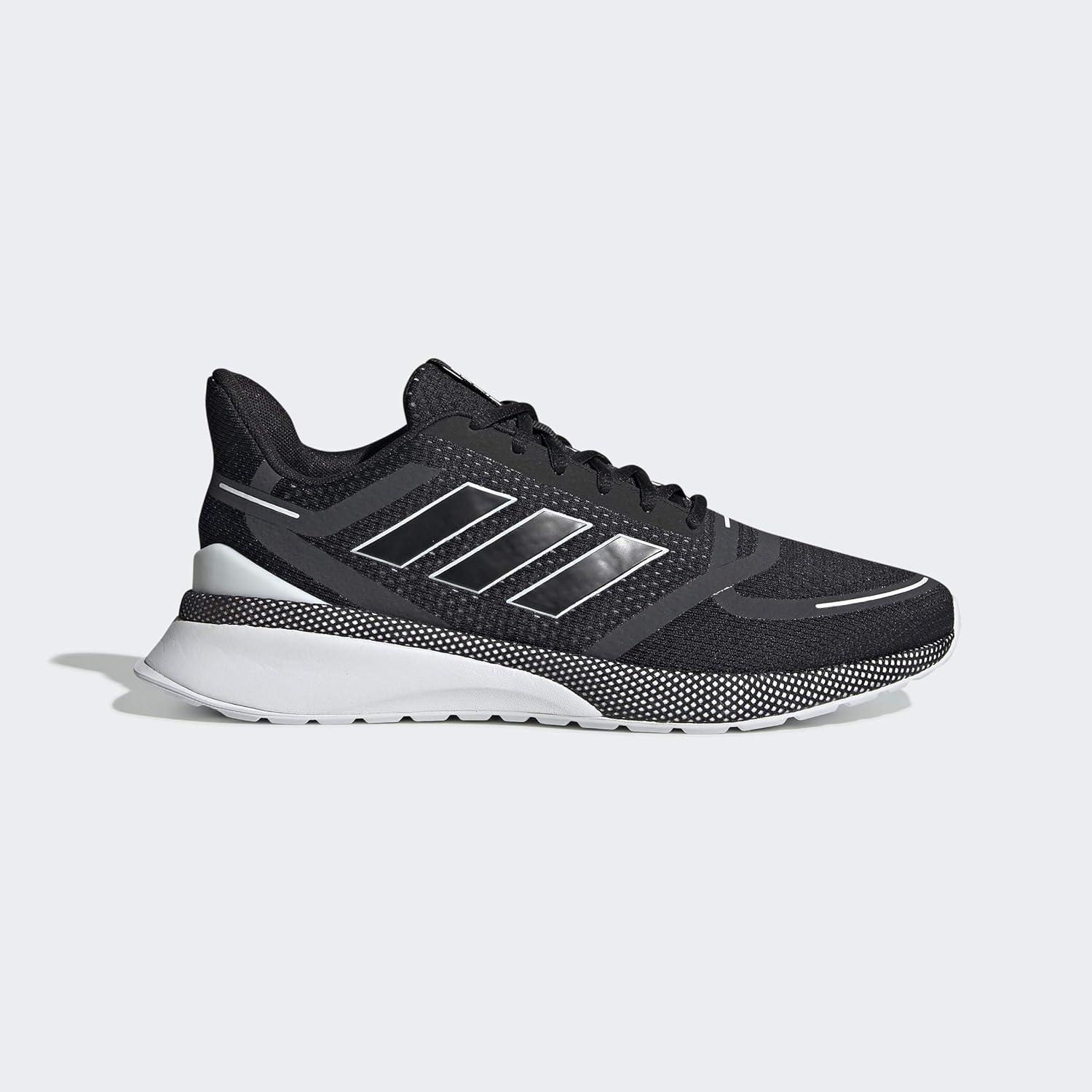 image:imageadidas Mens Nova Running ShoeBlackBlackWhite