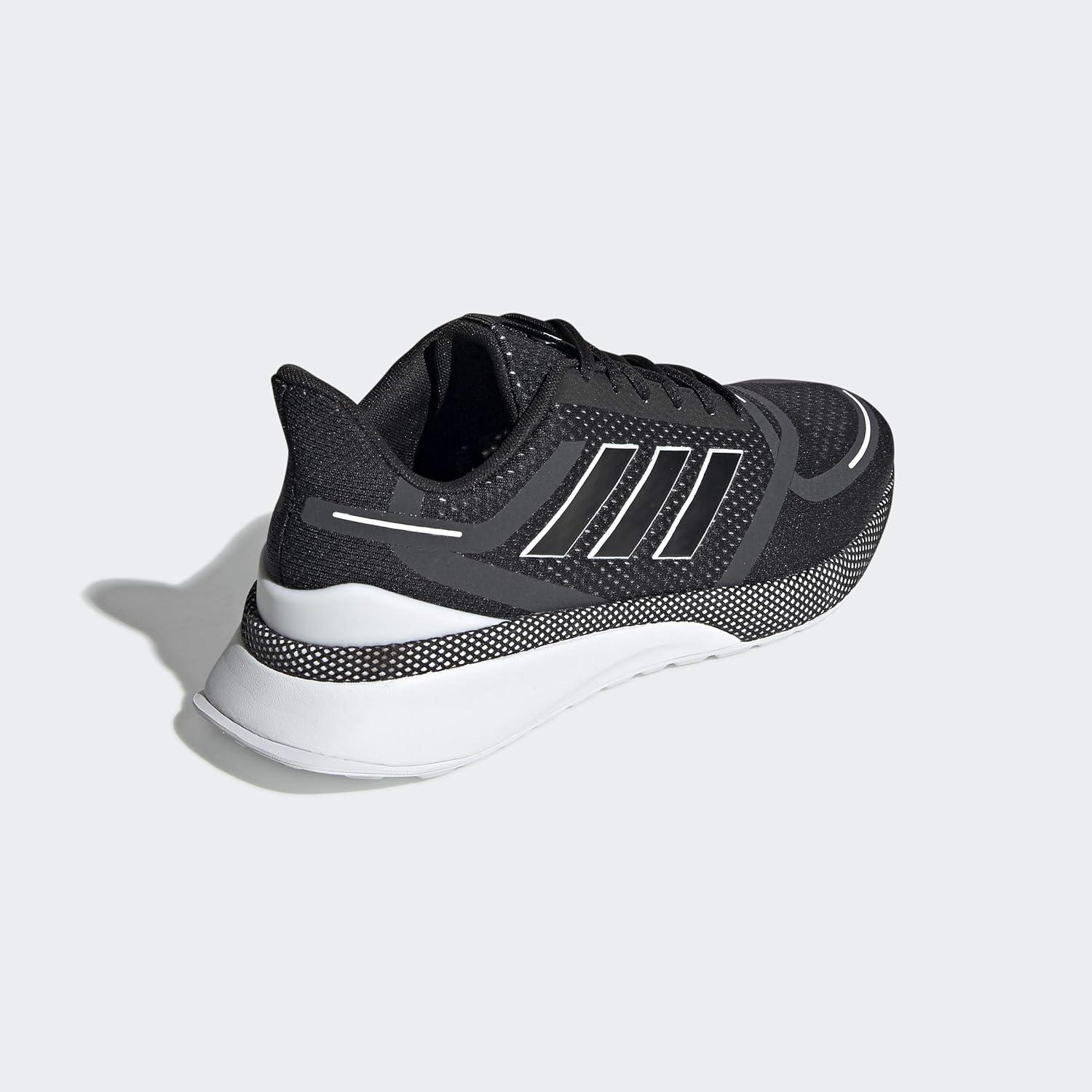 image:imageadidas Mens Nova Running ShoeBlackBlackWhite