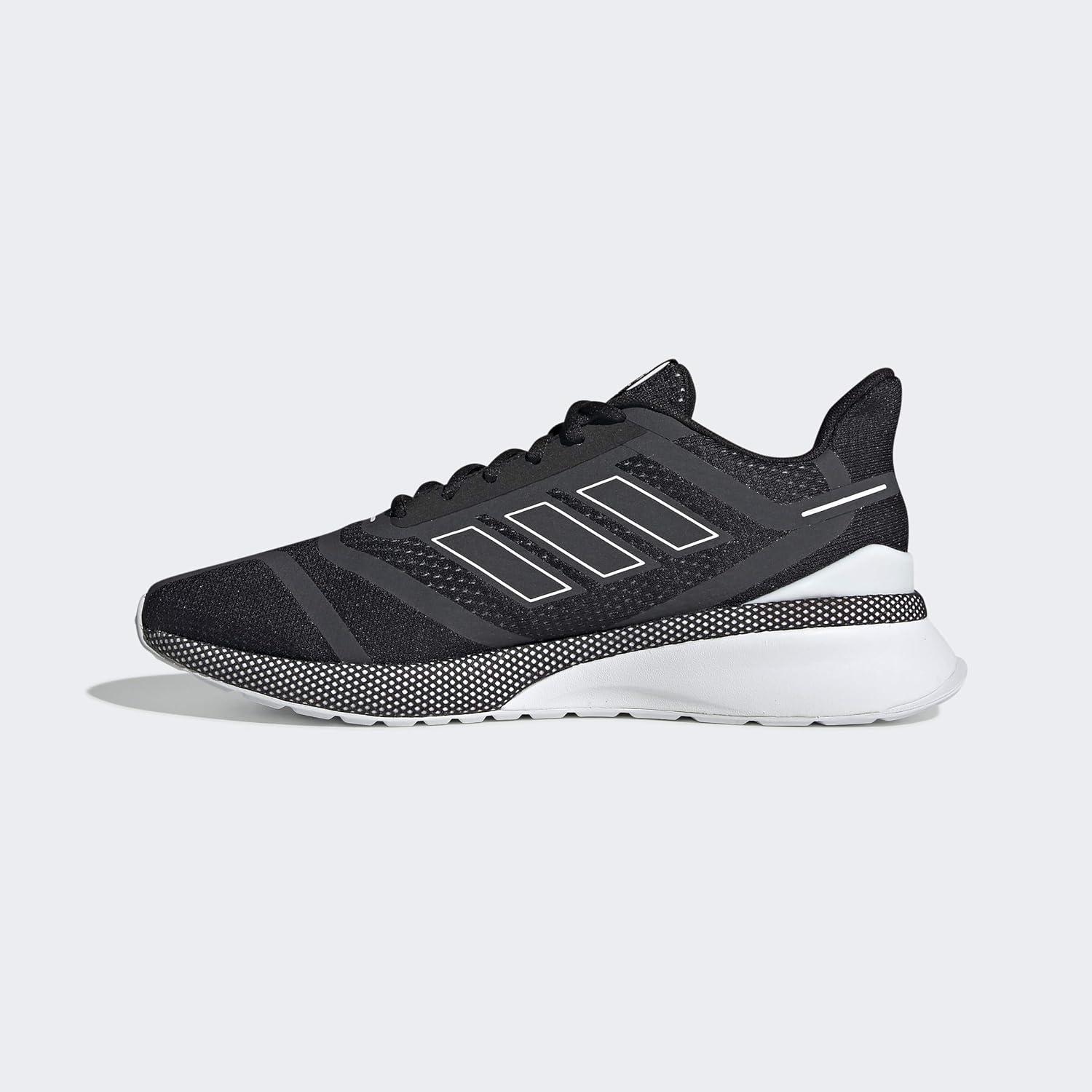 image:imageadidas Mens Nova Running ShoeBlackBlackWhite