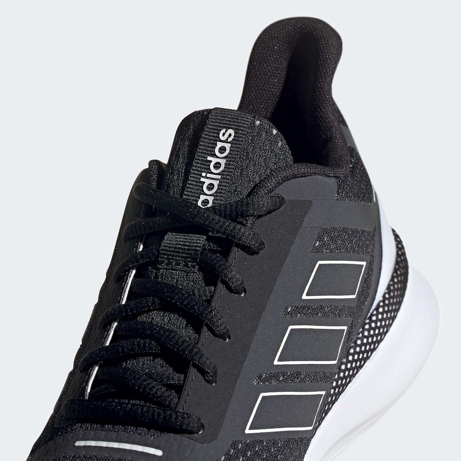 image:imageadidas Mens Nova Running ShoeBlackBlackWhite