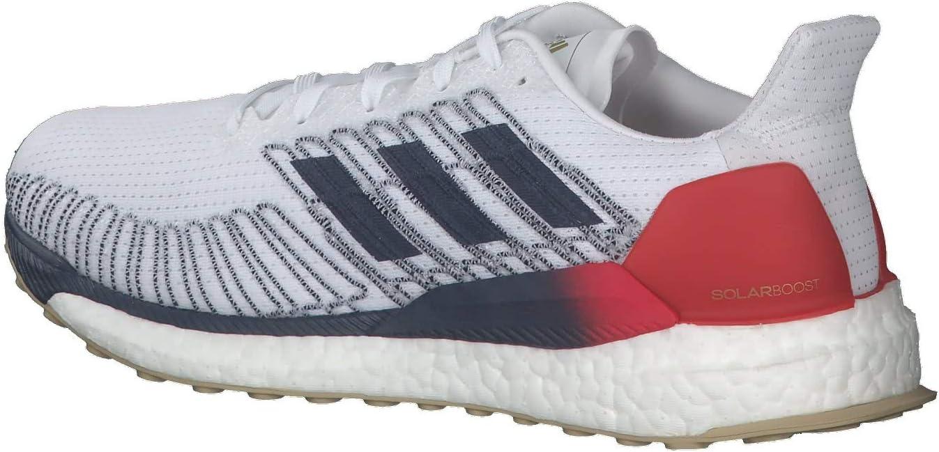 image:imageadidas Mens Nova Running ShoeFtwr White Tech Indigo Scarlet