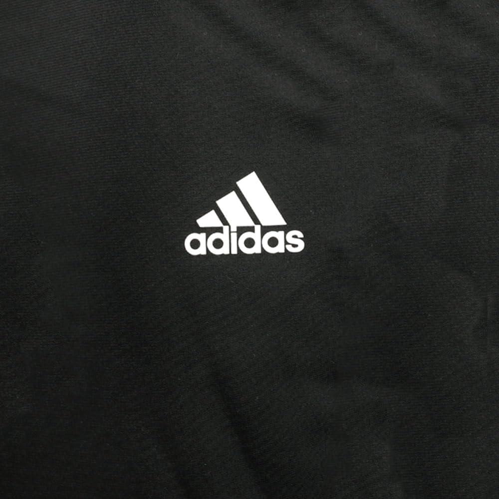image:imageadidas Mens Primegreen Essentials WarmUp 3Stripes Shorts Casual Bottoms Casual Drawstring BlackBlackWhite