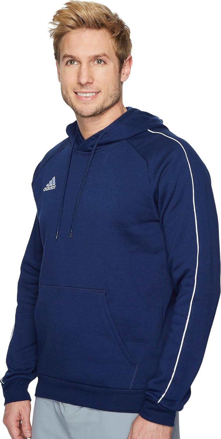 image:imageadidas Mens Soccer Core18 HoodyDark BlueWhite