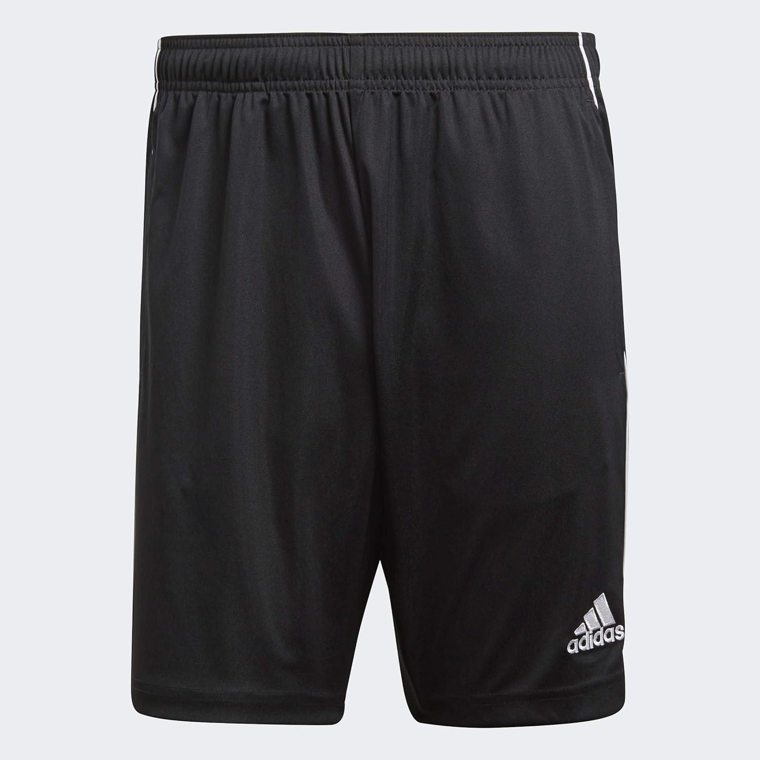 image:imageadidas Mens Soccer Core18 Training ShortsBlackWhite