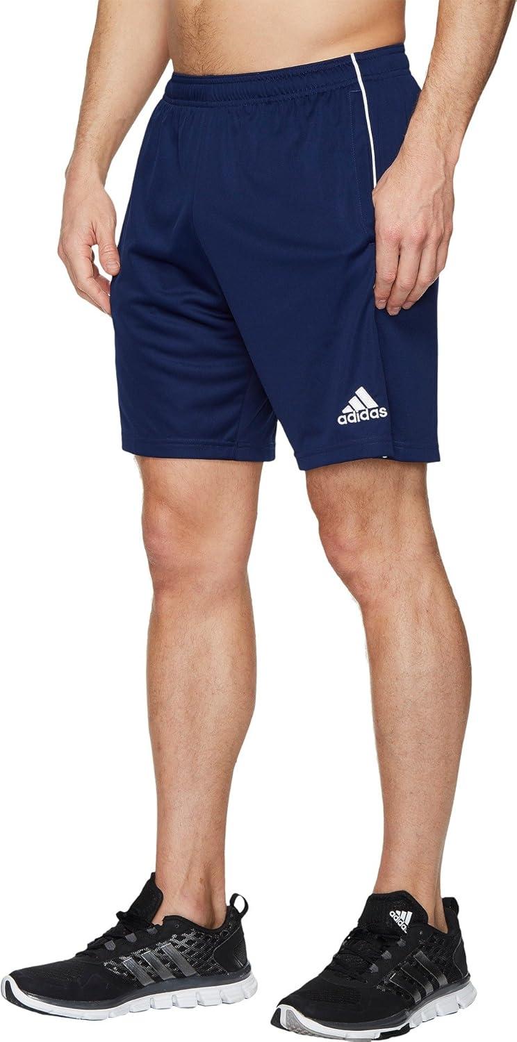 image:imageadidas Mens Soccer Core18 Training ShortsDark BlueWhite