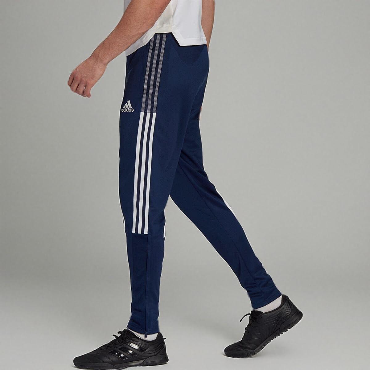 image:imageadidas Mens Tiro 21 Track Pants WhiteblackTeam Navy Blue