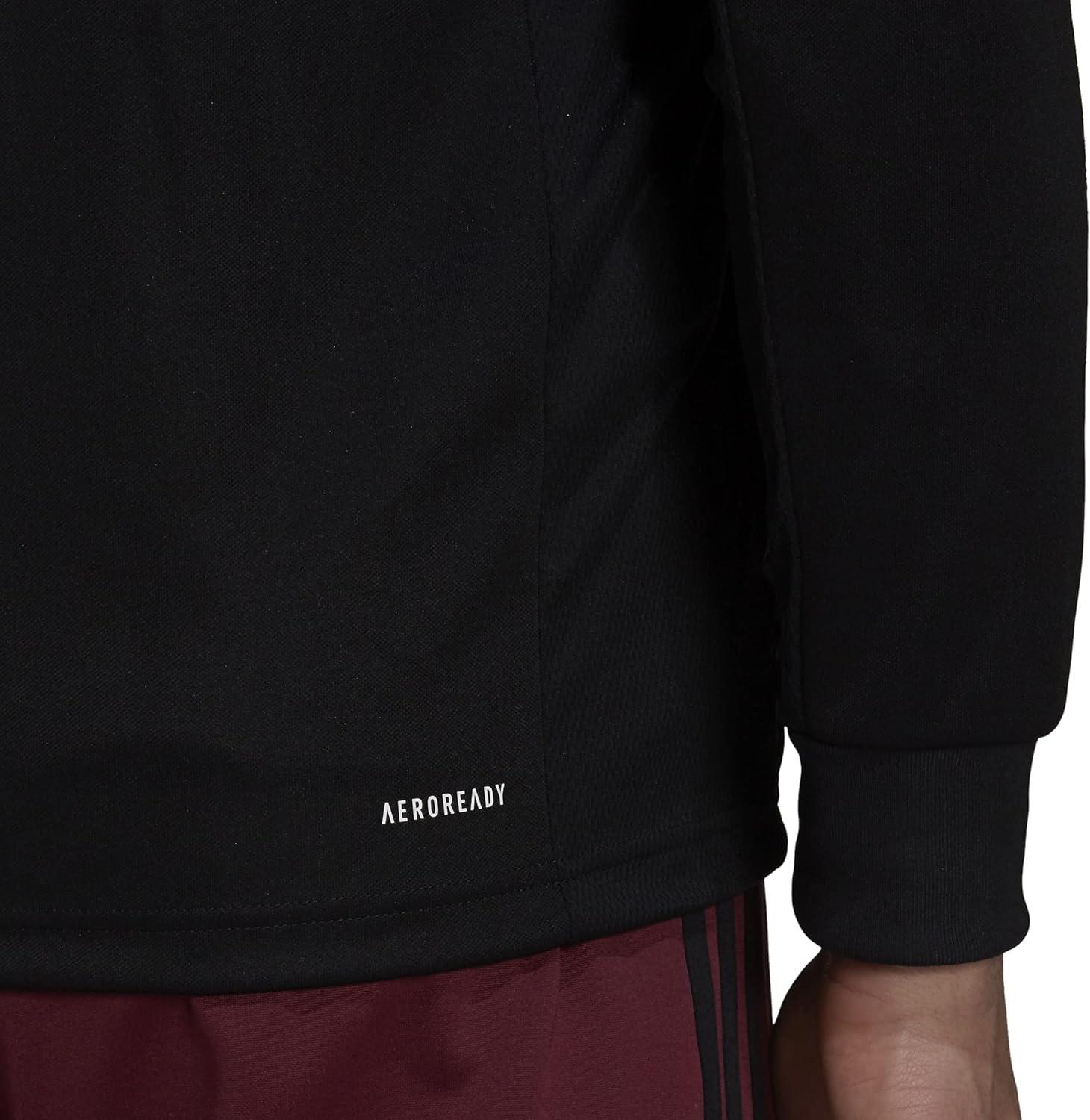 image:imageadidas mens Aeroready Sereno Cut 3stripes Slim Track TopBlackGrey Six
