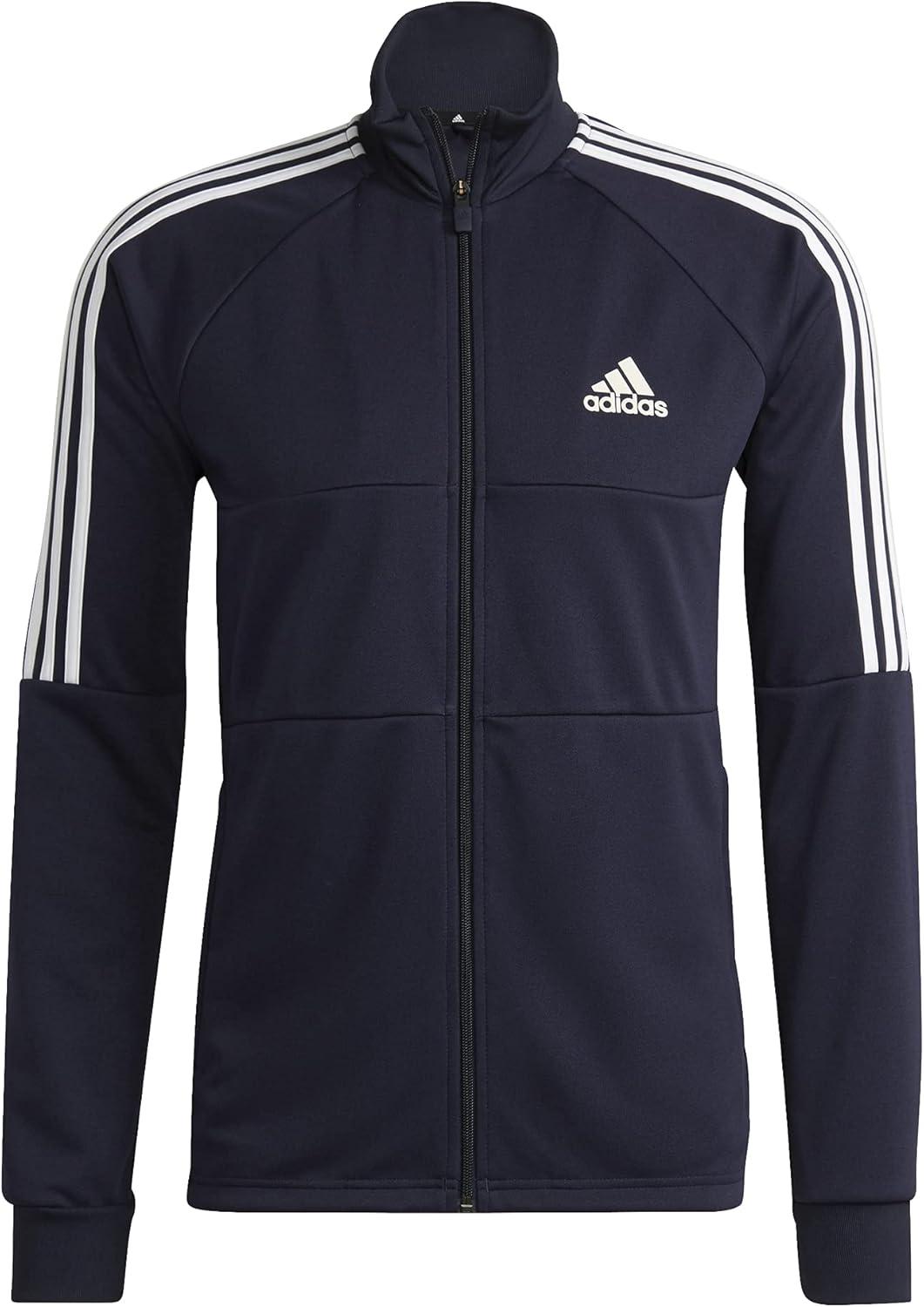 image:imageadidas mens Aeroready Sereno Cut 3stripes Slim Track TopLegend Ink