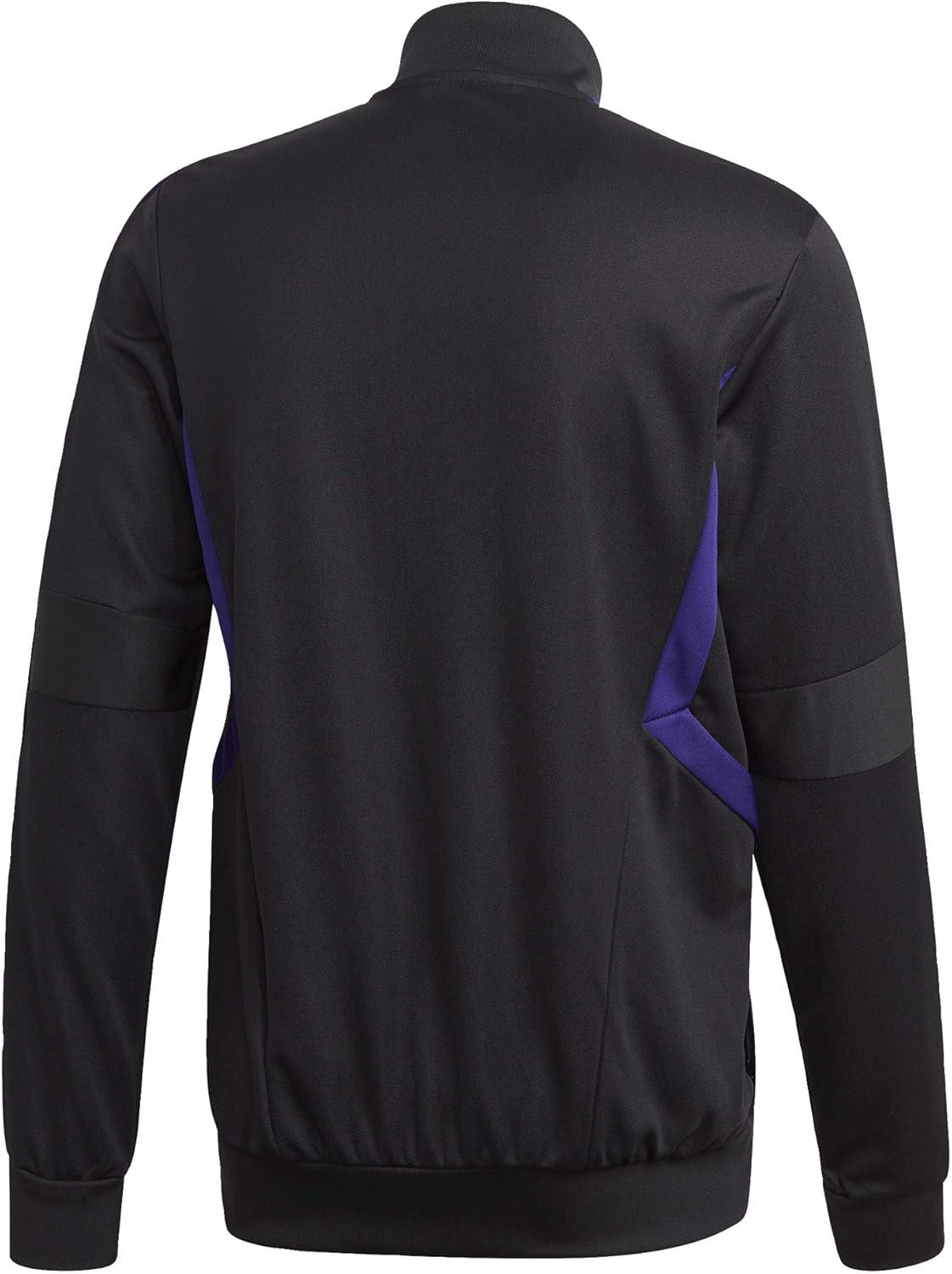 image:imageadidas mens Tiro Track JacketBlackPurpleMatte Silver