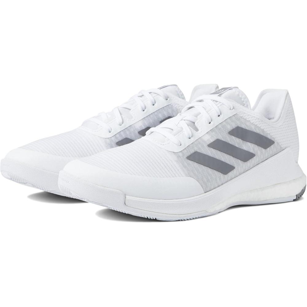 image:imageAdidas Mens CrazyflightTrack and Field ShoeWhiteGreyWhite