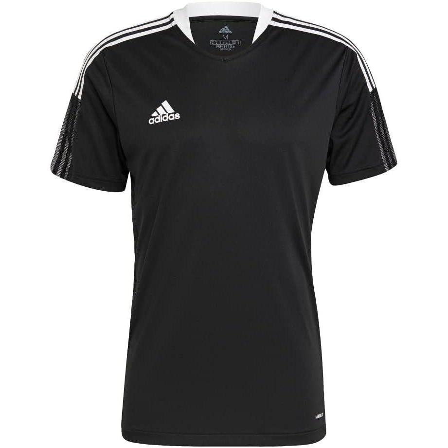 image:imageAdidas Mens Tiro 21 Training Jersey Bright YellowTeam Light GreyBlack