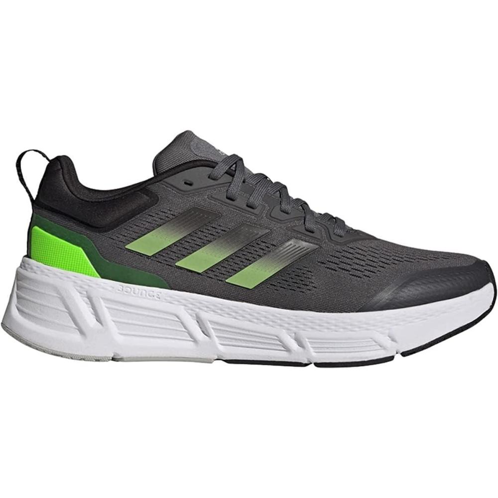 image:imageAdidas Questar Running ShoesGrey FiveSolar GreenCore Black
