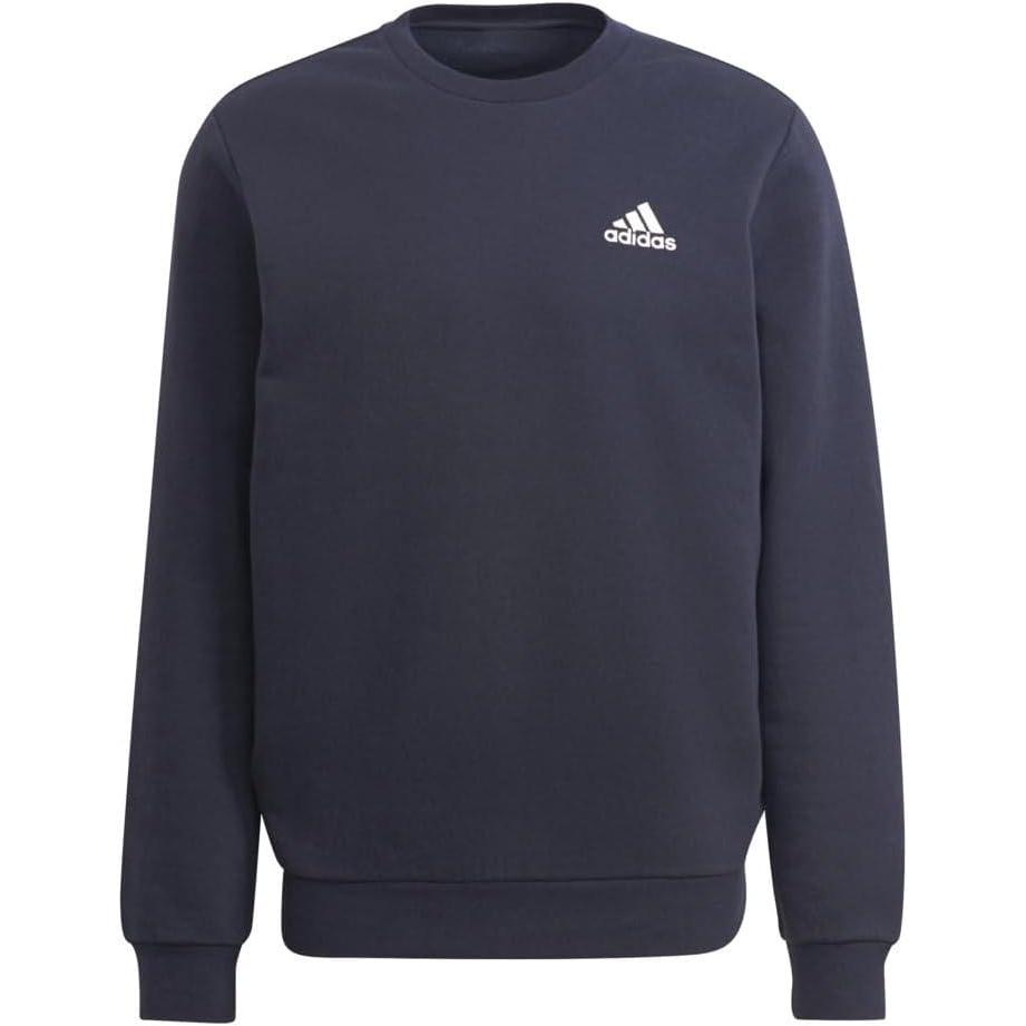 image:imageadidas Mens Essentials Fleece SweatshirtInkWhite
