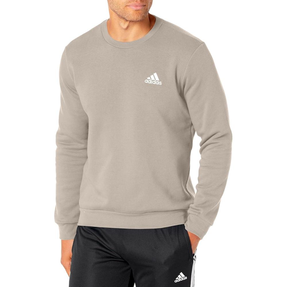 image:imageadidas Mens Essentials Fleece SweatshirtWonder Beige