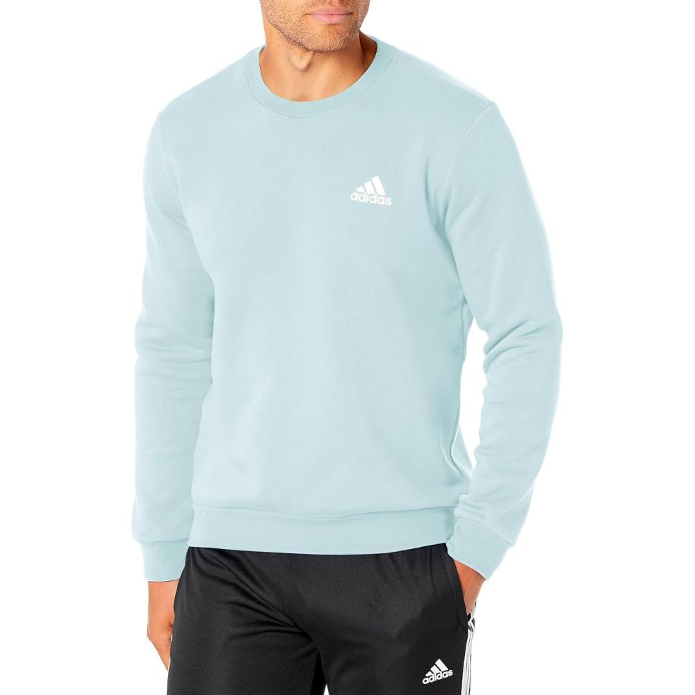 image:imageadidas Mens Essentials Fleece SweatshirtWonder Blue