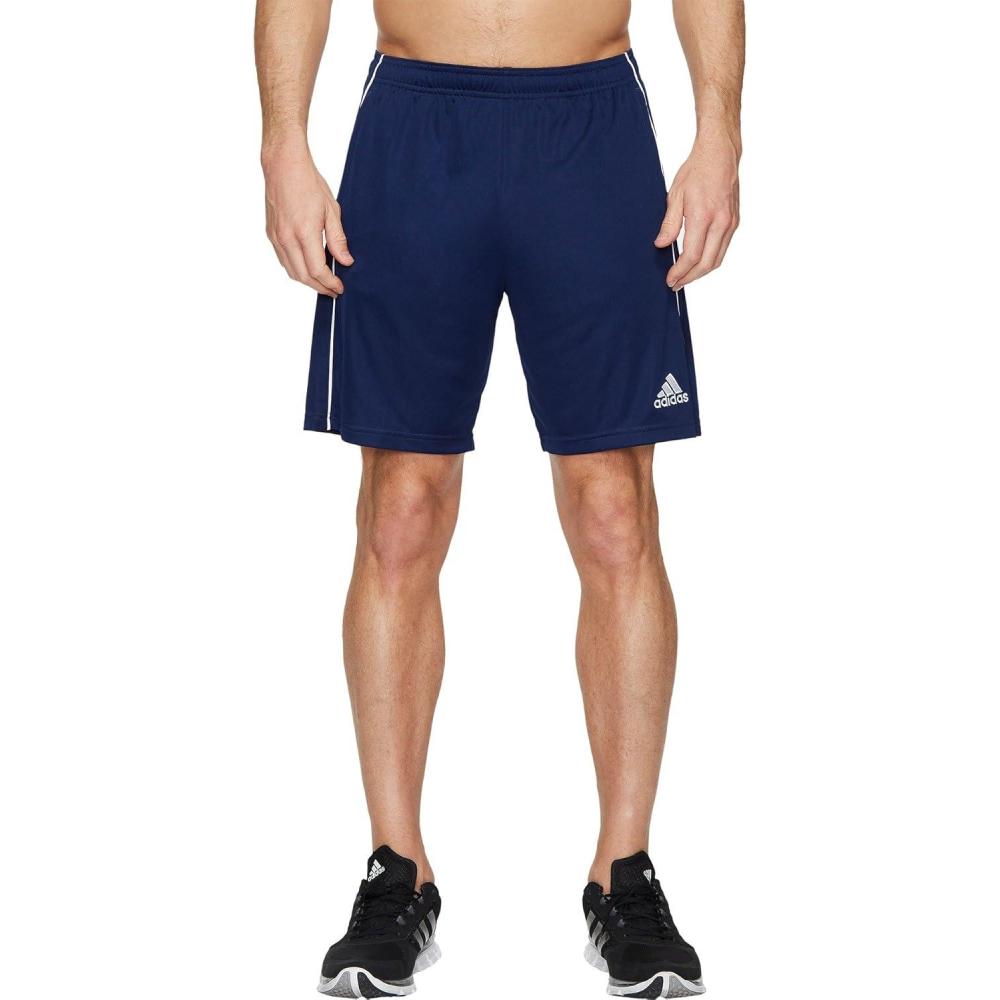image:imageadidas Mens Soccer Core18 Training ShortsDark BlueWhite