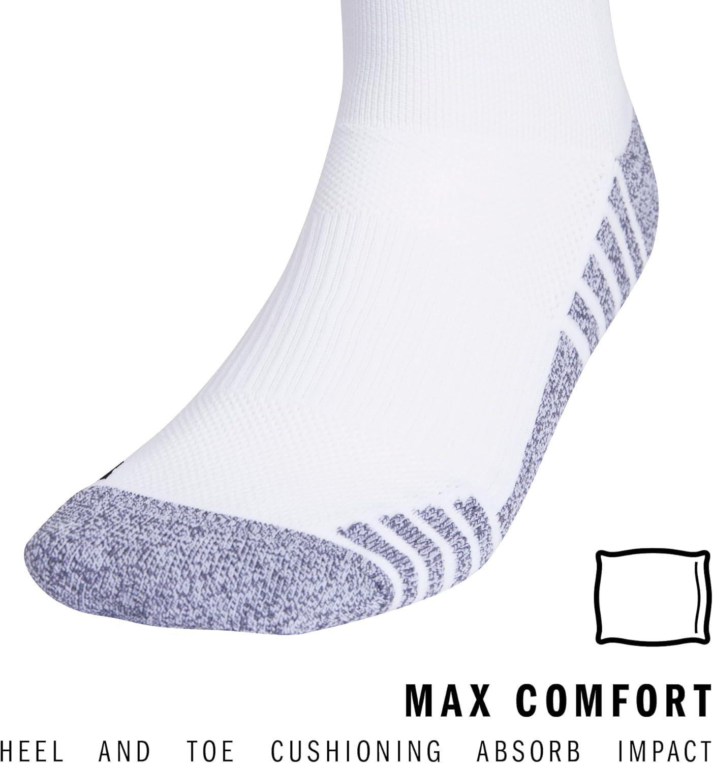 image:imageAdidas Unisex Team Speed Soccer Socks or Calf Sleeves 1 Pair OverTheCalf4WhiteNavy Blue