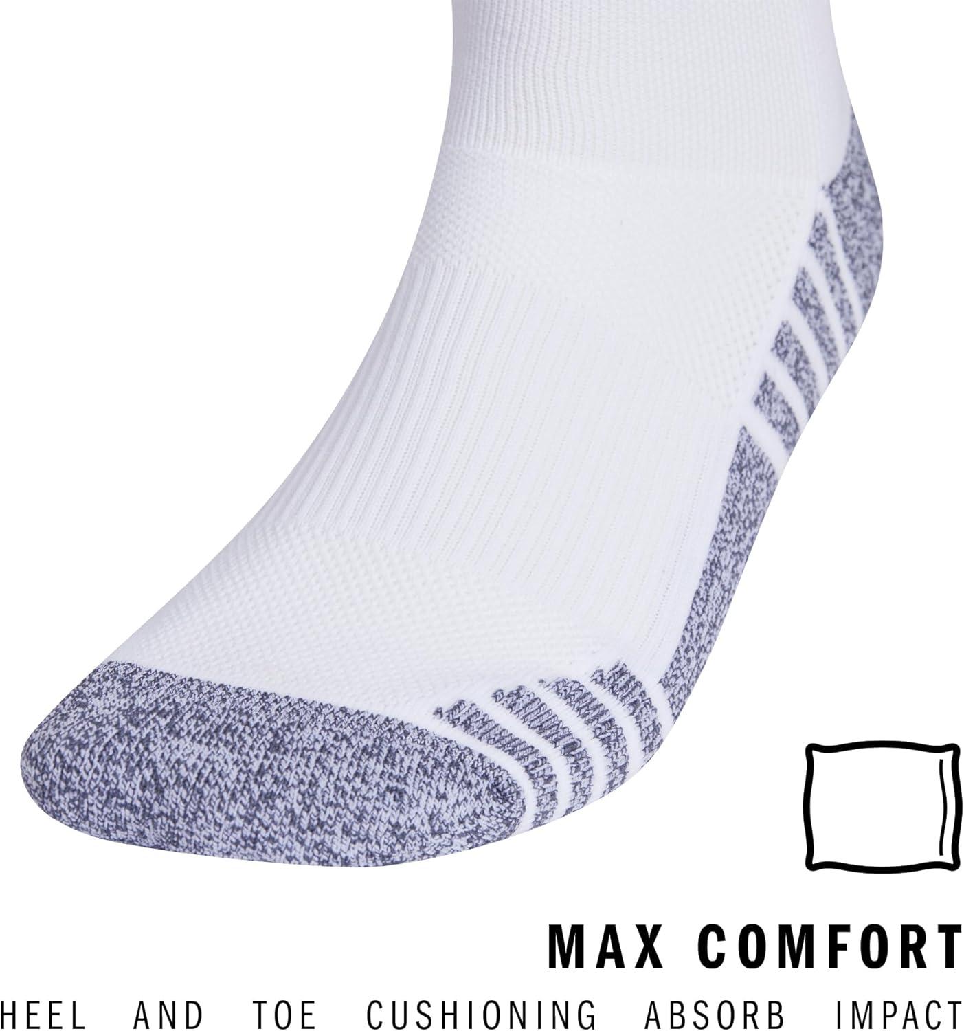 image:imageAdidas Unisex Team Speed Soccer Socks or Calf Sleeves 1 Pair OverTheCalf4WhiteRoyal Blue