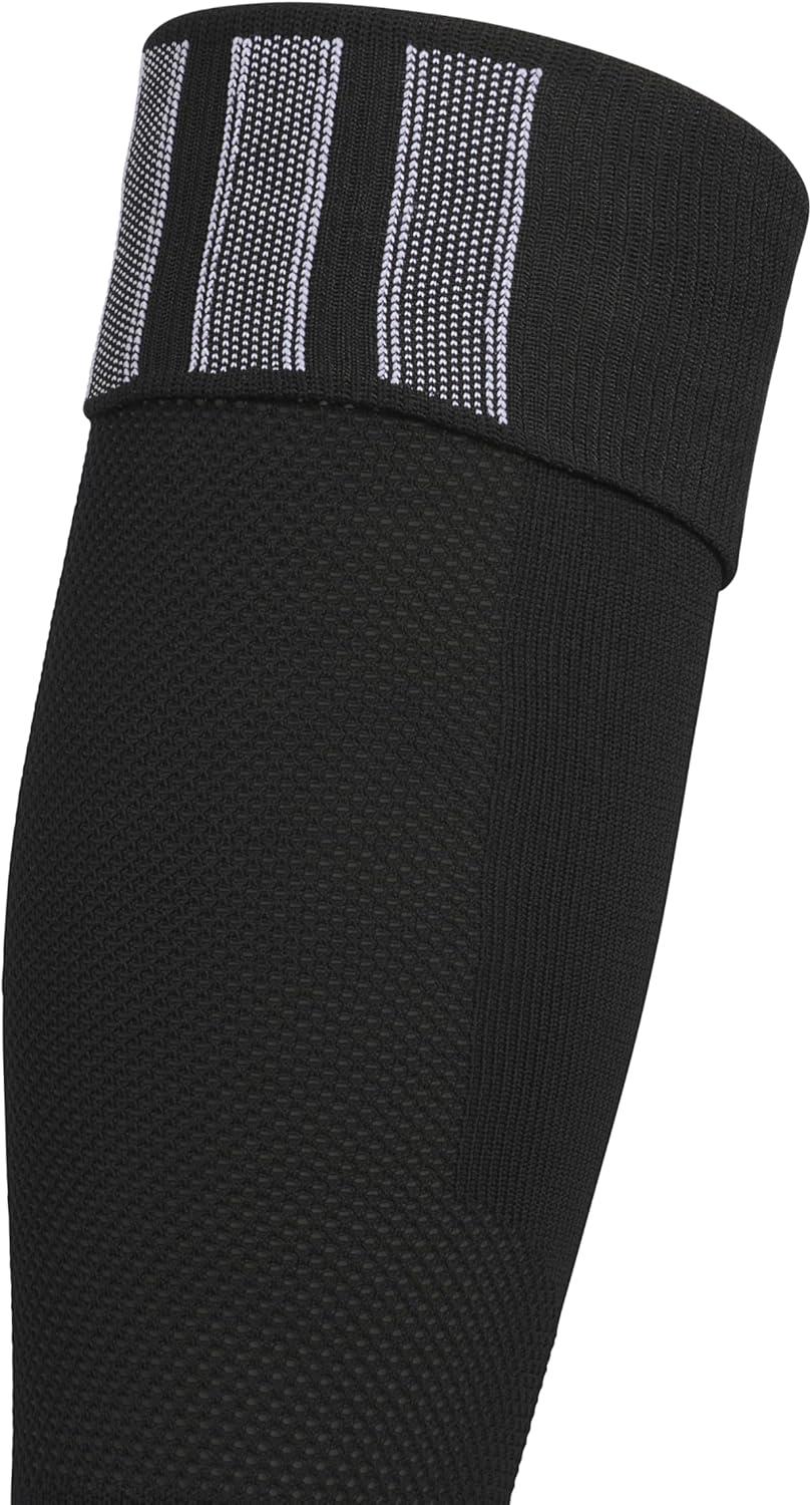image:imageAdidas Unisex Team Speed Soccer Socks or Calf Sleeves 1 Pair OverTheCalf5BlackWhite
