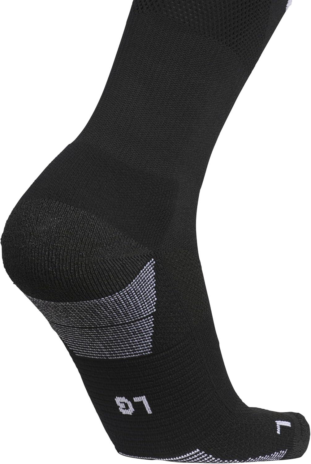 image:imageAdidas Unisex Team Speed Soccer Socks or Calf Sleeves 1 Pair OverTheCalf5BlackWhite