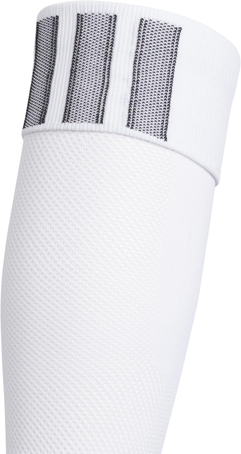 image:imageAdidas Unisex Team Speed Soccer Socks or Calf Sleeves 1 Pair OverTheCalf5WhiteBlack