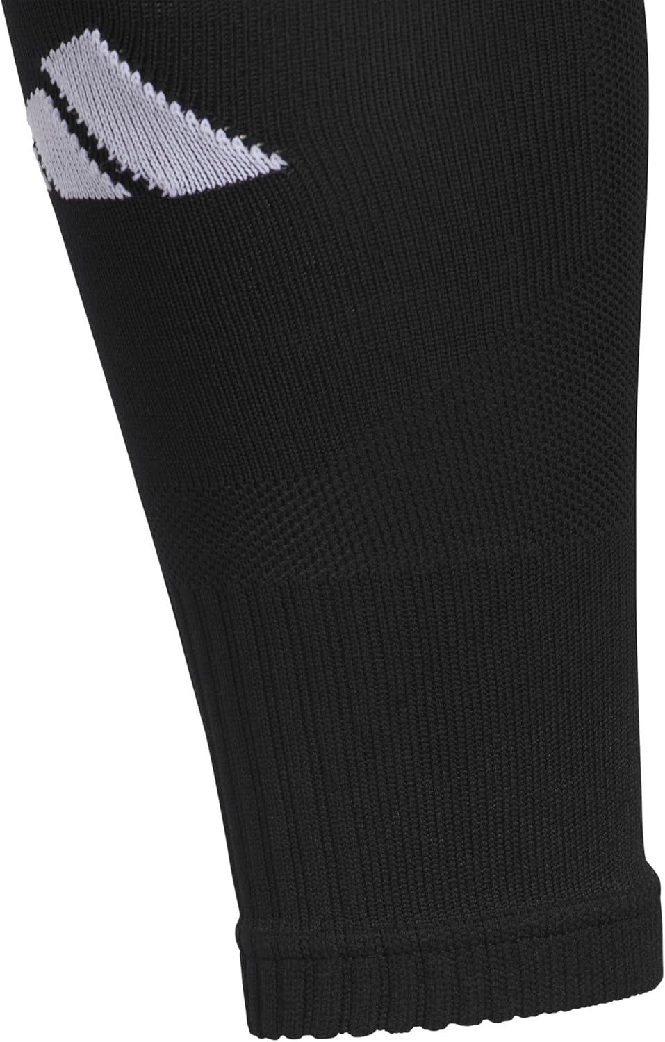 image:imageAdidas Unisex Team Speed Soccer Socks or Calf Sleeves 1 Pair OverTheCalfBlackWhite