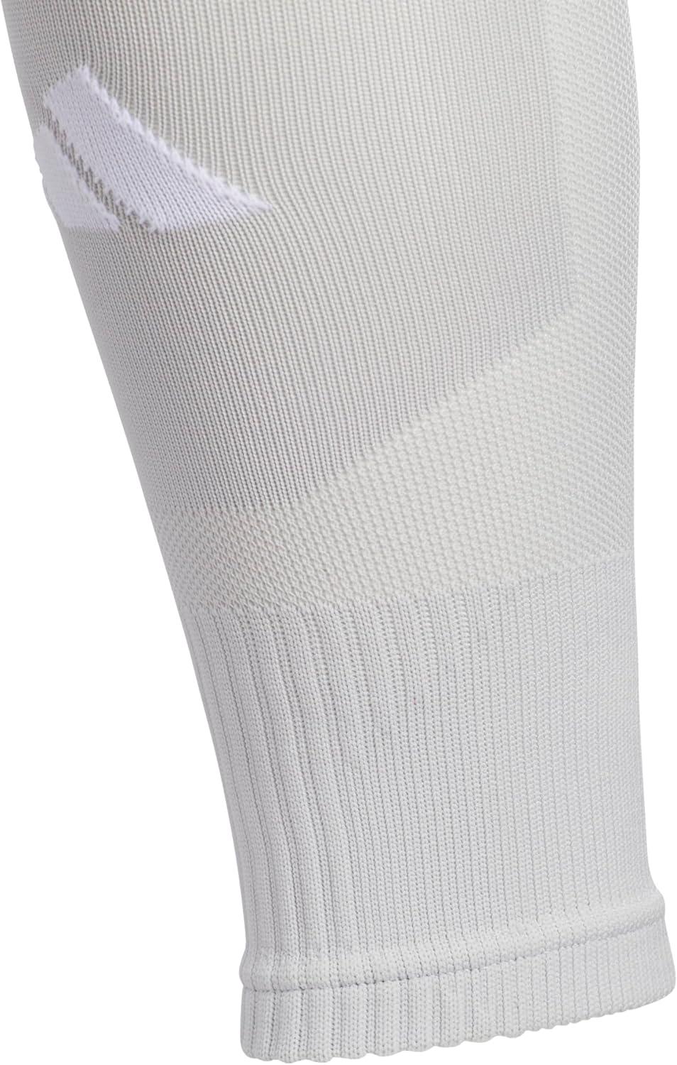 image:imageAdidas Unisex Team Speed Soccer Socks or Calf Sleeves 1 Pair OverTheCalfTeam Light GreyWhite