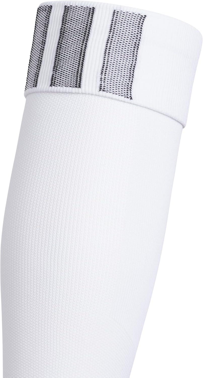 image:imageAdidas Unisex Team Speed Soccer Socks or Calf Sleeves 1 Pair OverTheCalfWhiteBlack