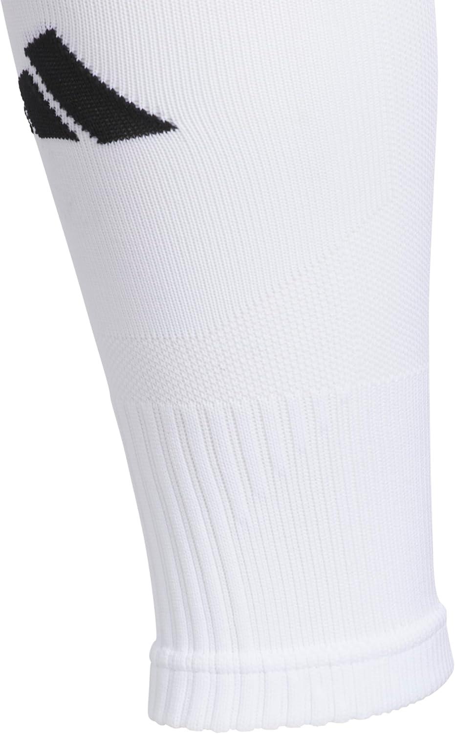 image:imageAdidas Unisex Team Speed Soccer Socks or Calf Sleeves 1 Pair OverTheCalfWhiteBlack