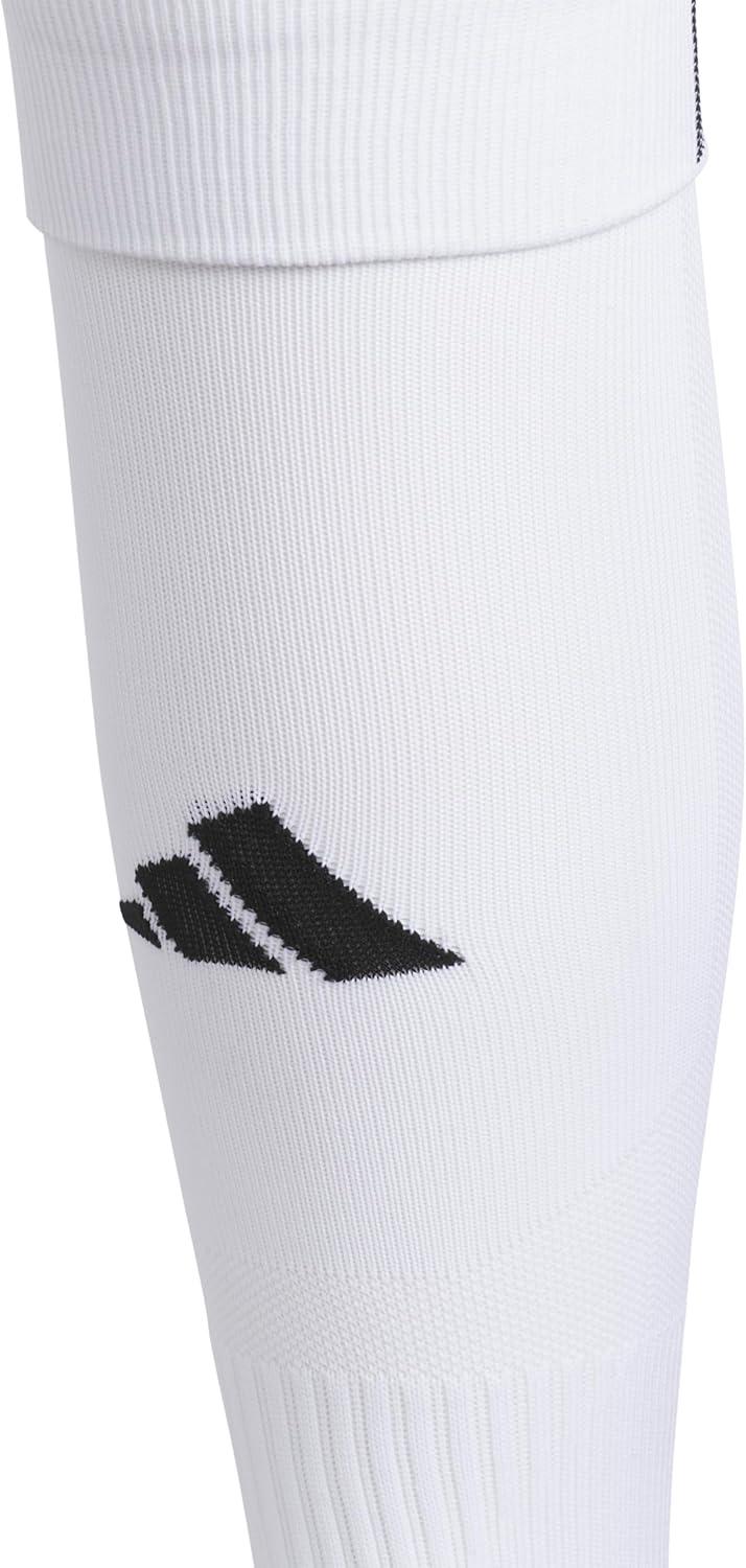 image:imageAdidas Unisex Team Speed Soccer Socks or Calf Sleeves 1 Pair OverTheCalfWhiteBlack