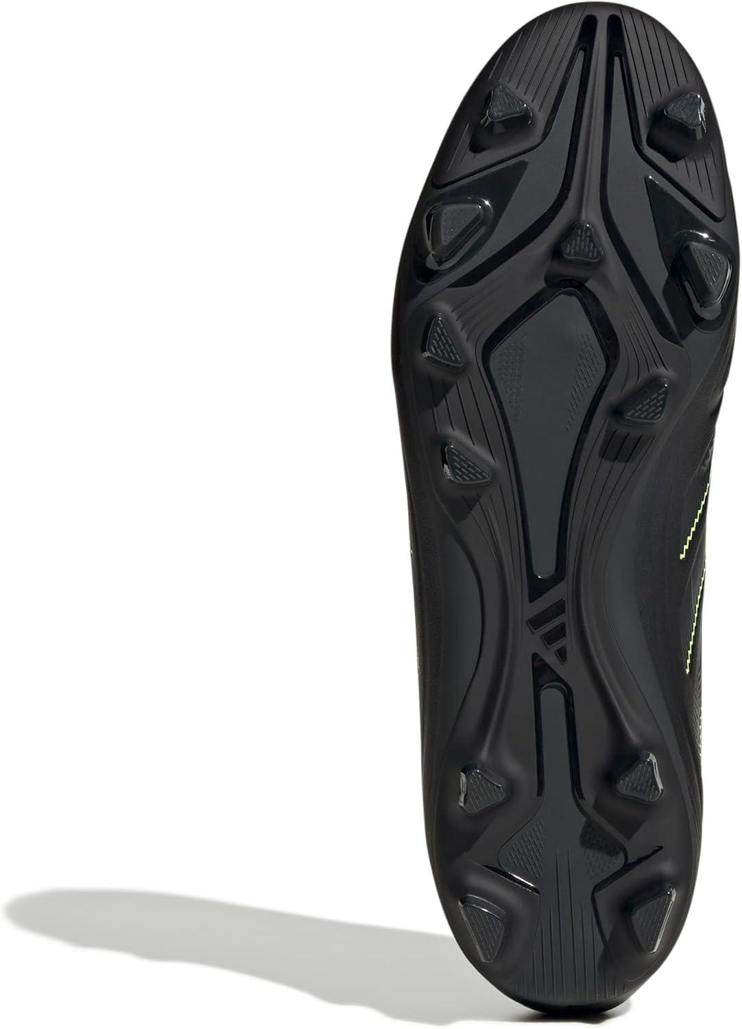 image:imageAdidas UnisexAdult Copa Pure 3 Club Firm GroundMulti GroundBlackSolid GreyLucid Lemon