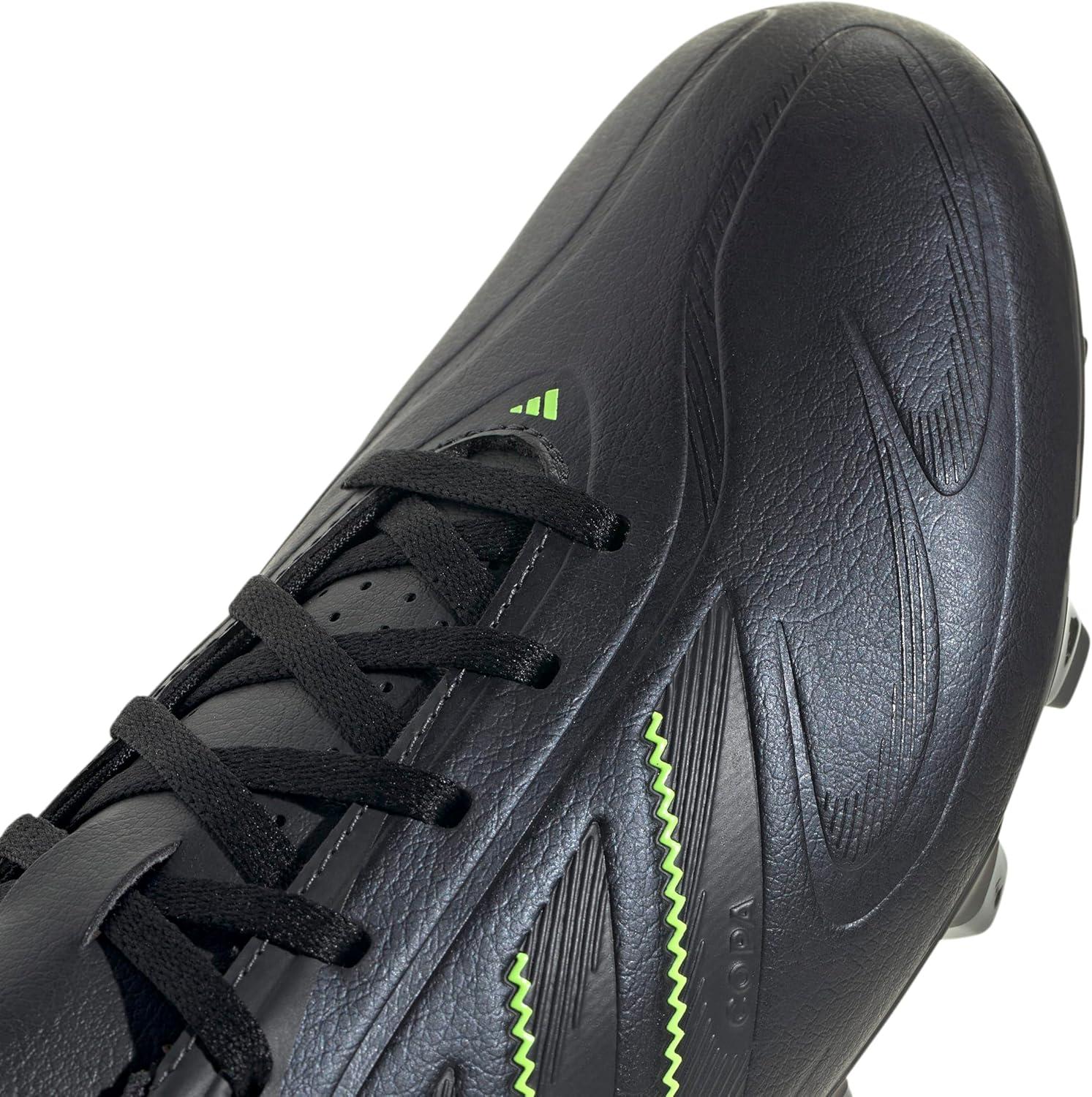 image:imageAdidas UnisexAdult Copa Pure 3 Club Firm GroundMulti GroundBlackSolid GreyLucid Lemon