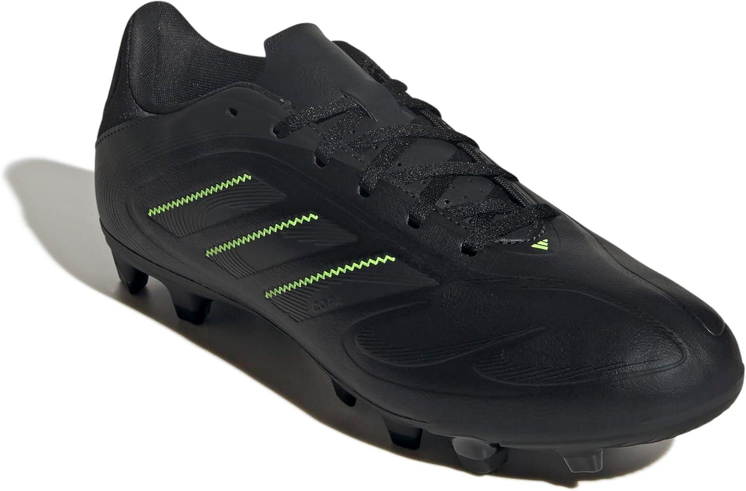 image:imageAdidas UnisexAdult Copa Pure 3 Club Firm GroundMulti GroundBlackSolid GreyLucid Lemon