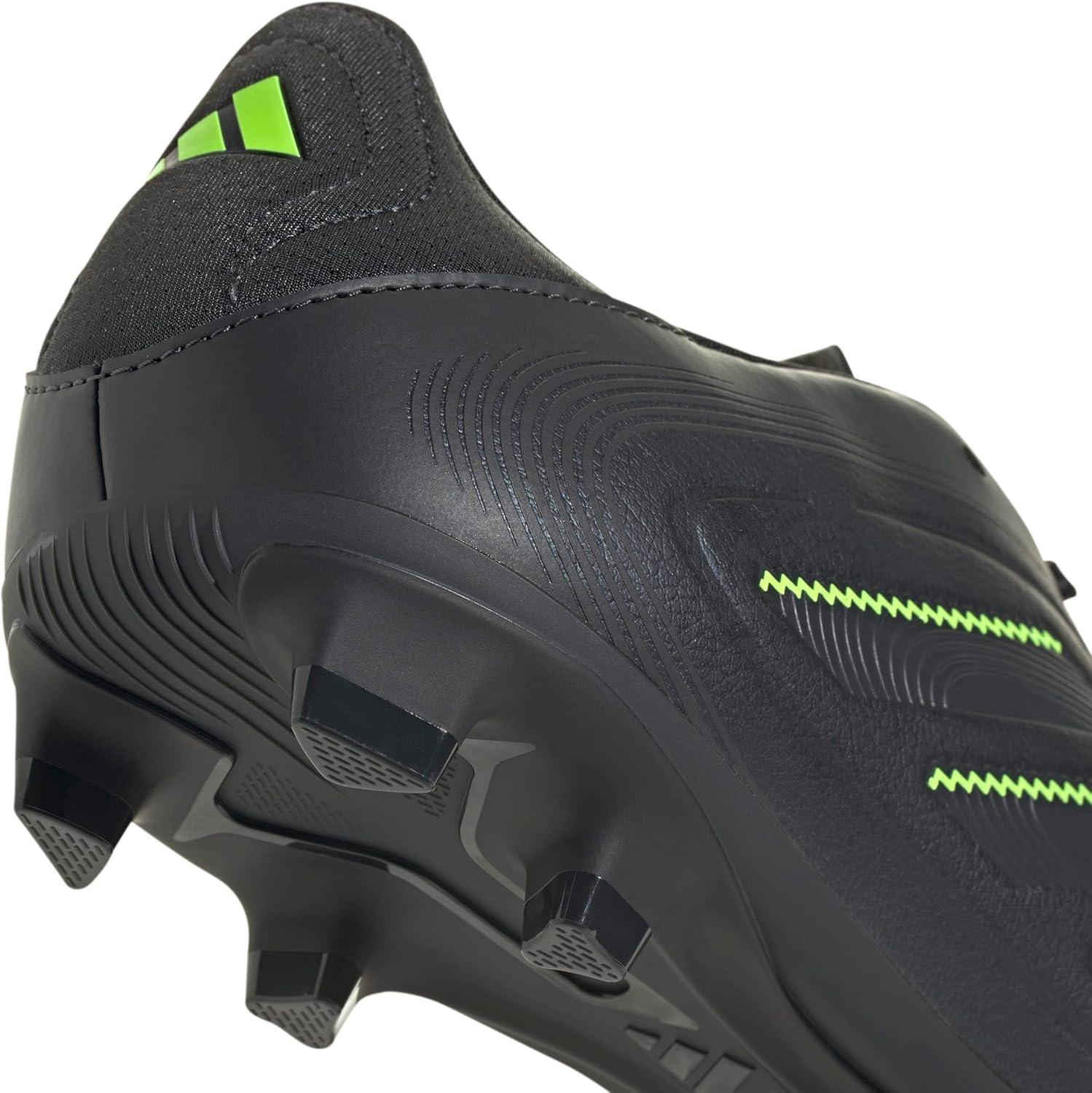 image:imageAdidas UnisexAdult Copa Pure 3 Club Firm GroundMulti GroundBlackSolid GreyLucid Lemon