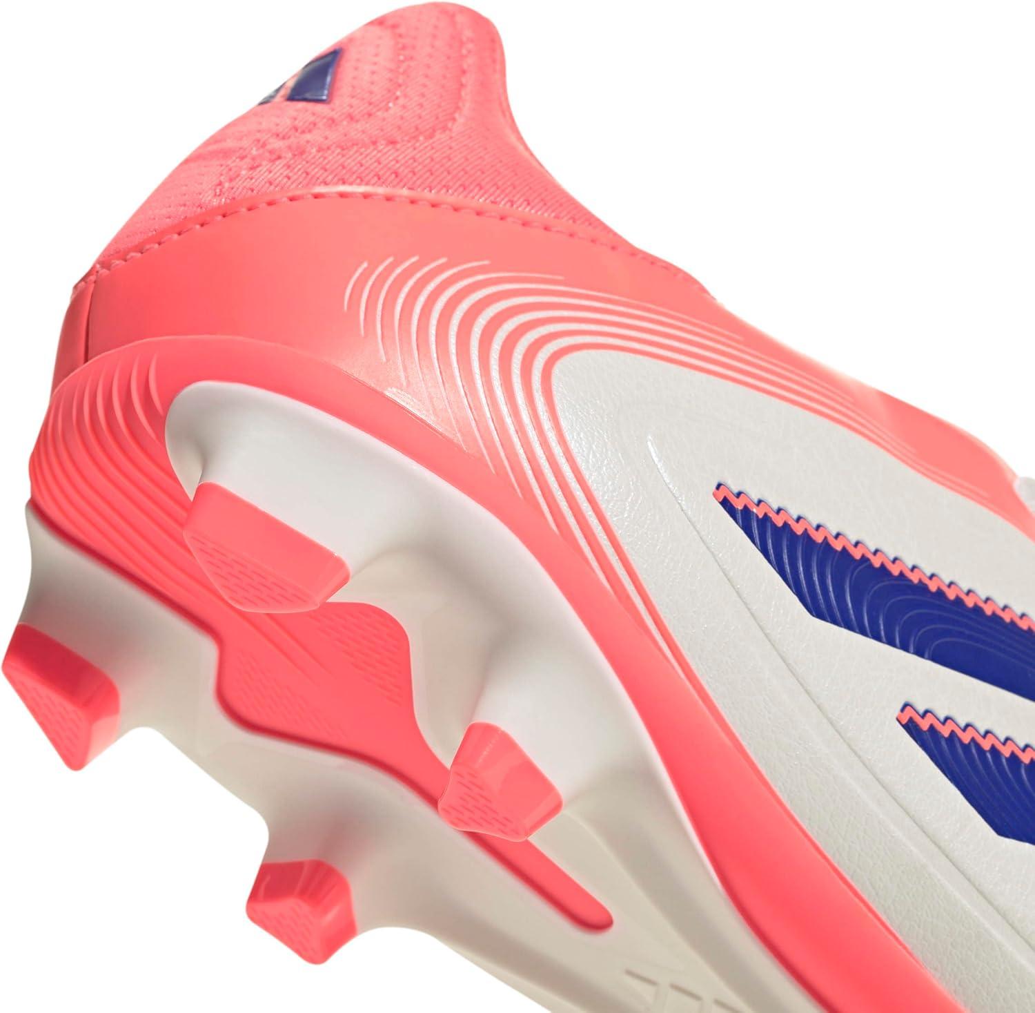 image:imageAdidas UnisexAdult Copa Pure 3 Club Firm GroundMulti GroundOff WhiteLucid BlueSignal Coral