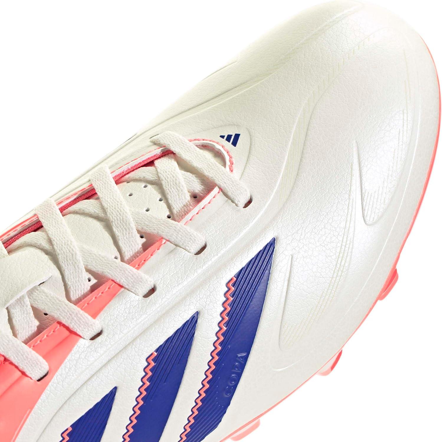 image:imageAdidas UnisexAdult Copa Pure 3 Club Firm GroundMulti GroundOff WhiteLucid BlueSignal Coral