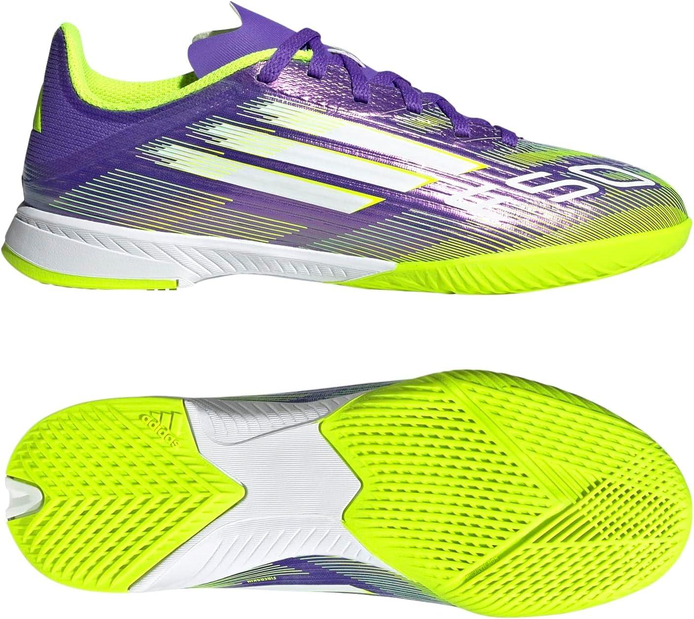 image:imageAdidas UnisexChild F50 League IndoorPurple RushWhiteLucid Lemon