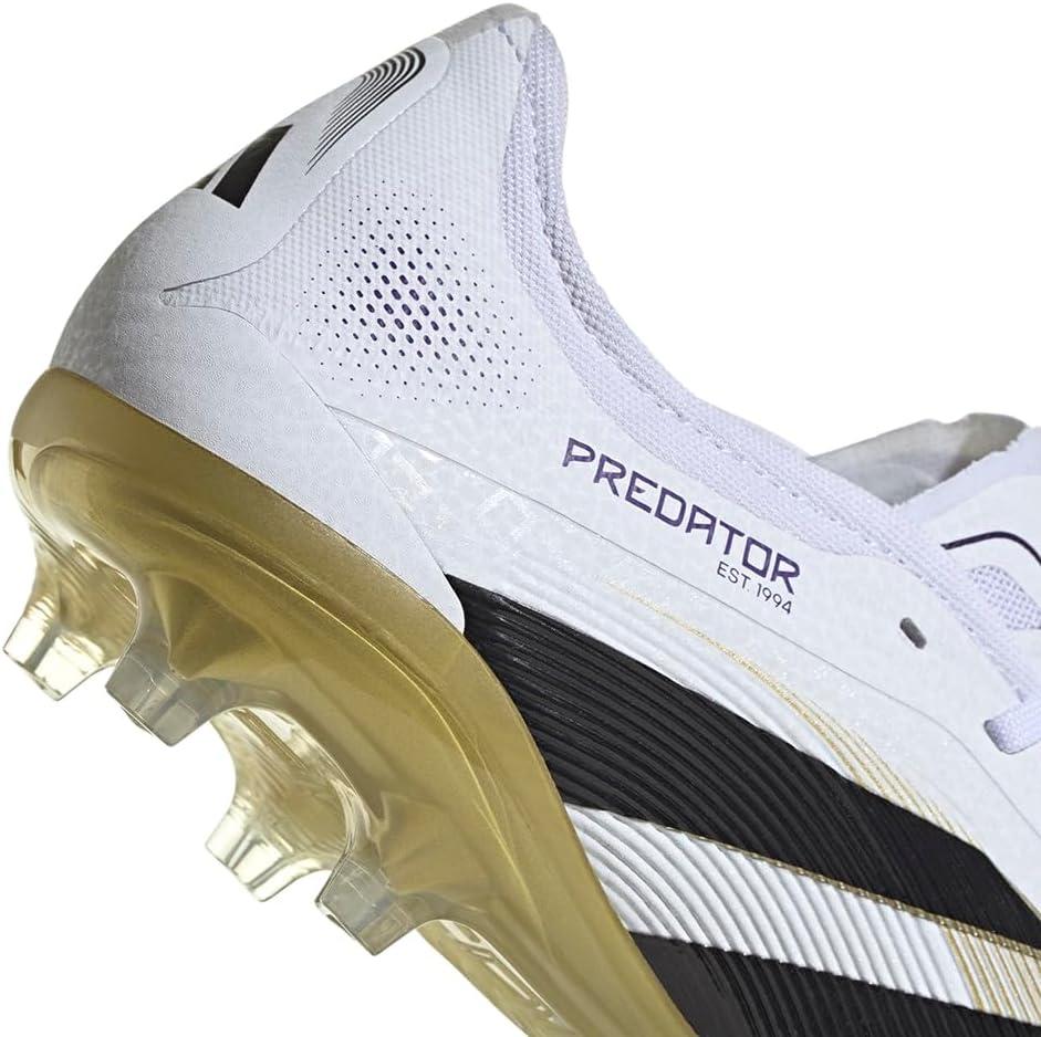 image:imageadidas Pro Firm Ground Soccer Cleats WhiteWhiteCore BlackGold Metallic