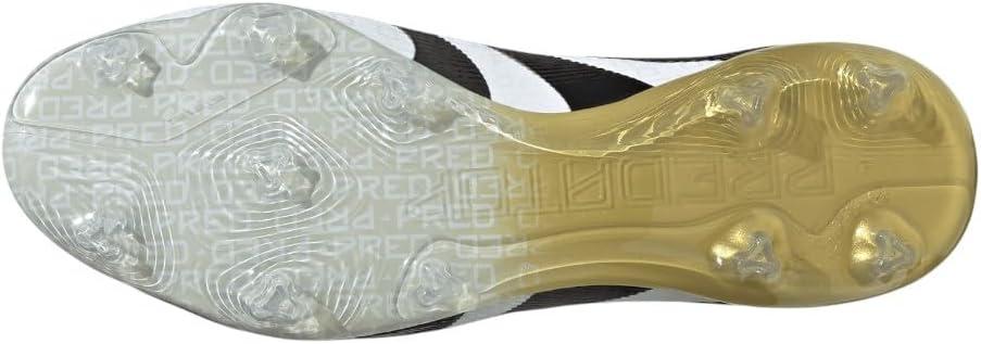 image:imageadidas Pro Firm Ground Soccer Cleats WhiteWhiteCore BlackGold Metallic