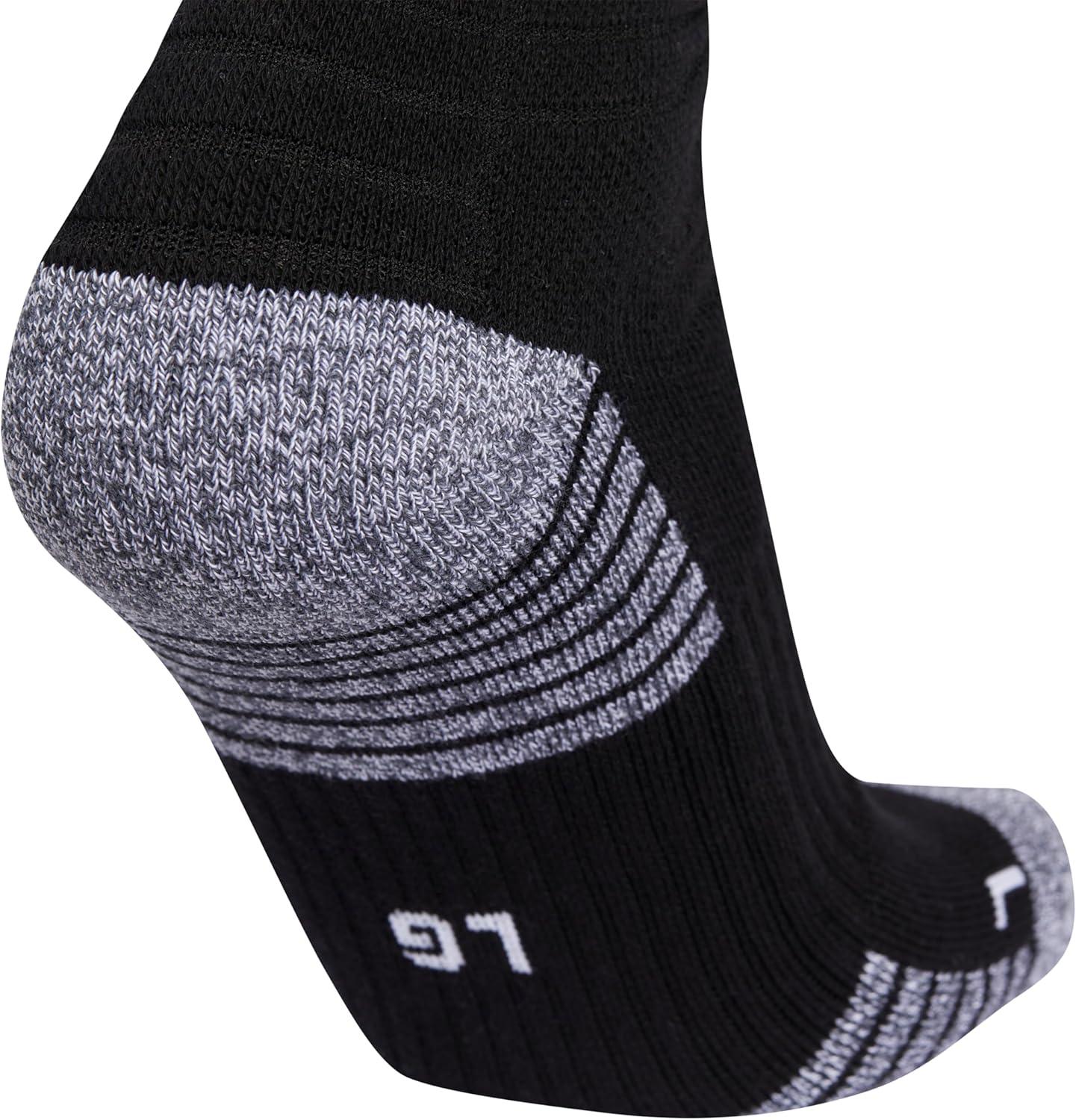 image:imageadidas Unisex 5Star Sports Crew Socks 1 Pair Multisport Grip or Regular2BlackWhite