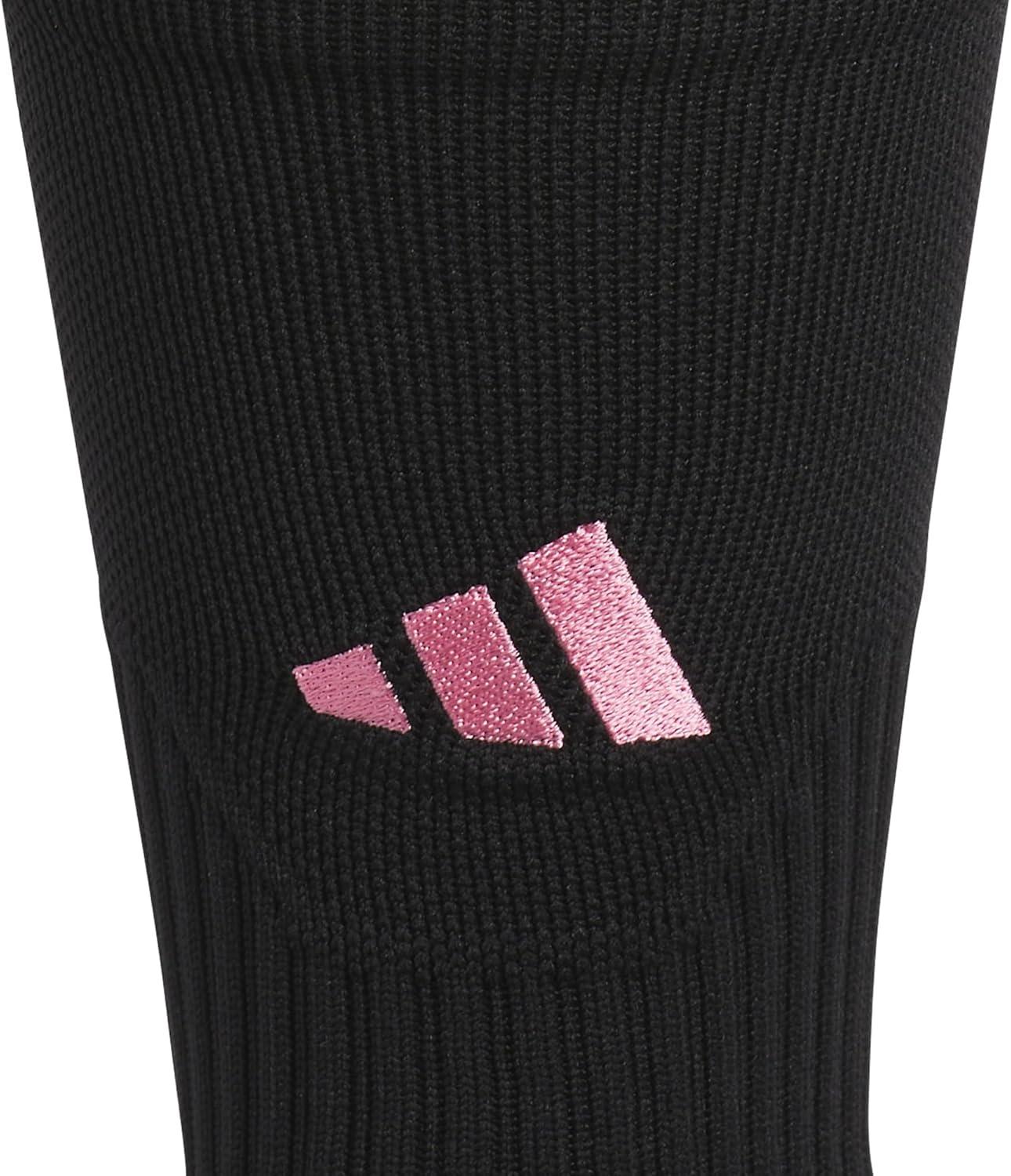 image:imageadidas Unisex 5Star Sports Crew Socks 1 Pair Multisport Grip or RegularBlackEasy Pink