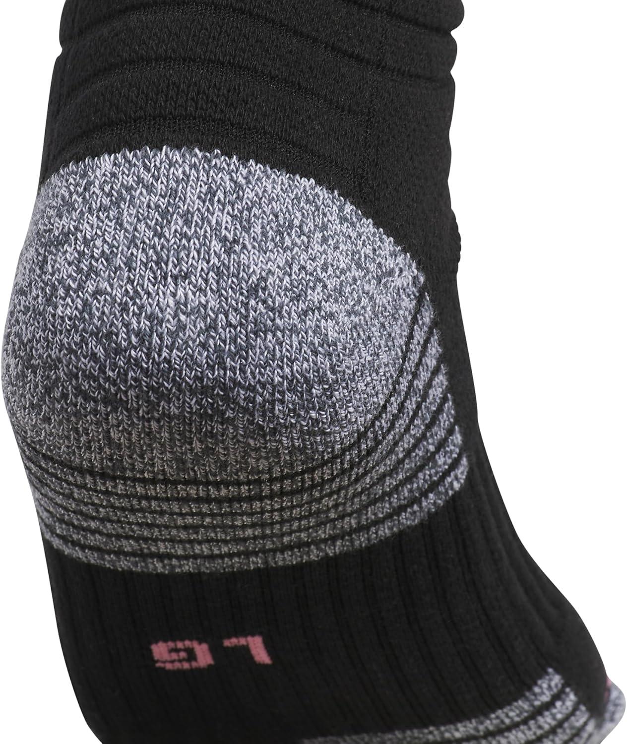 image:imageadidas Unisex 5Star Sports Crew Socks 1 Pair Multisport Grip or RegularBlackEasy Pink