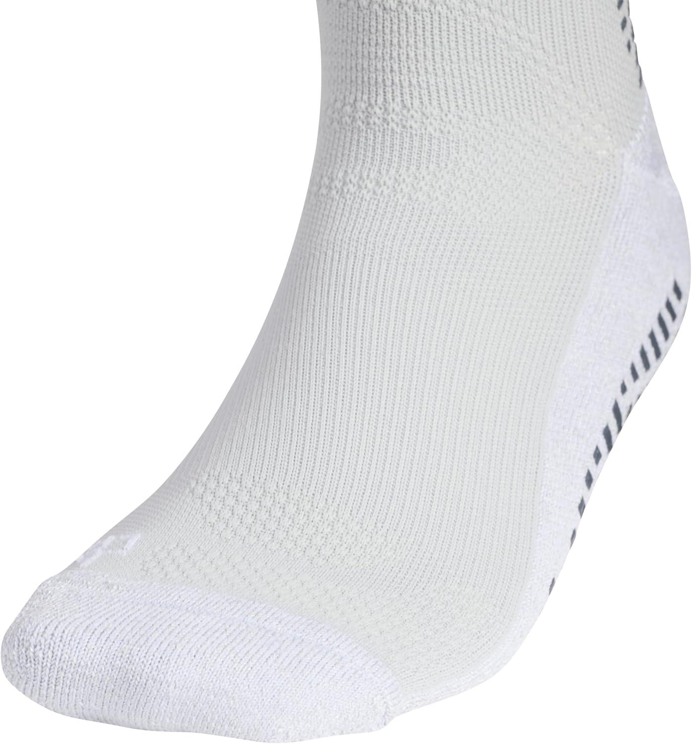 image:imageadidas Unisex 5Star Sports Crew Socks 1 Pair Multisport Grip or RegularTeam Light GreyOnix GreyWhite