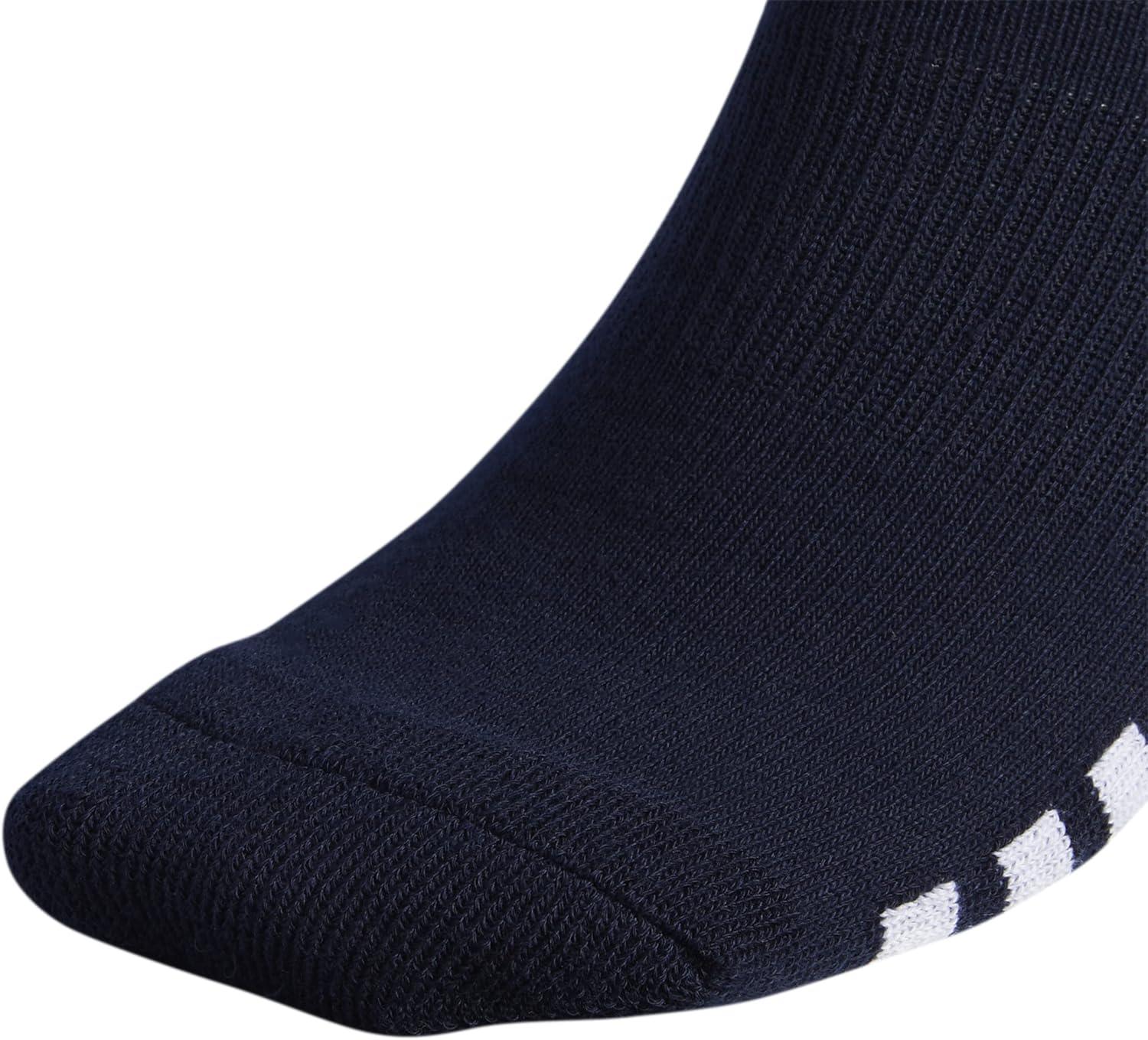 image:imageadidas Unisex Rivalry Soccer Socks 2 Pairs OvertheCalf1Team Navy BlueWhite