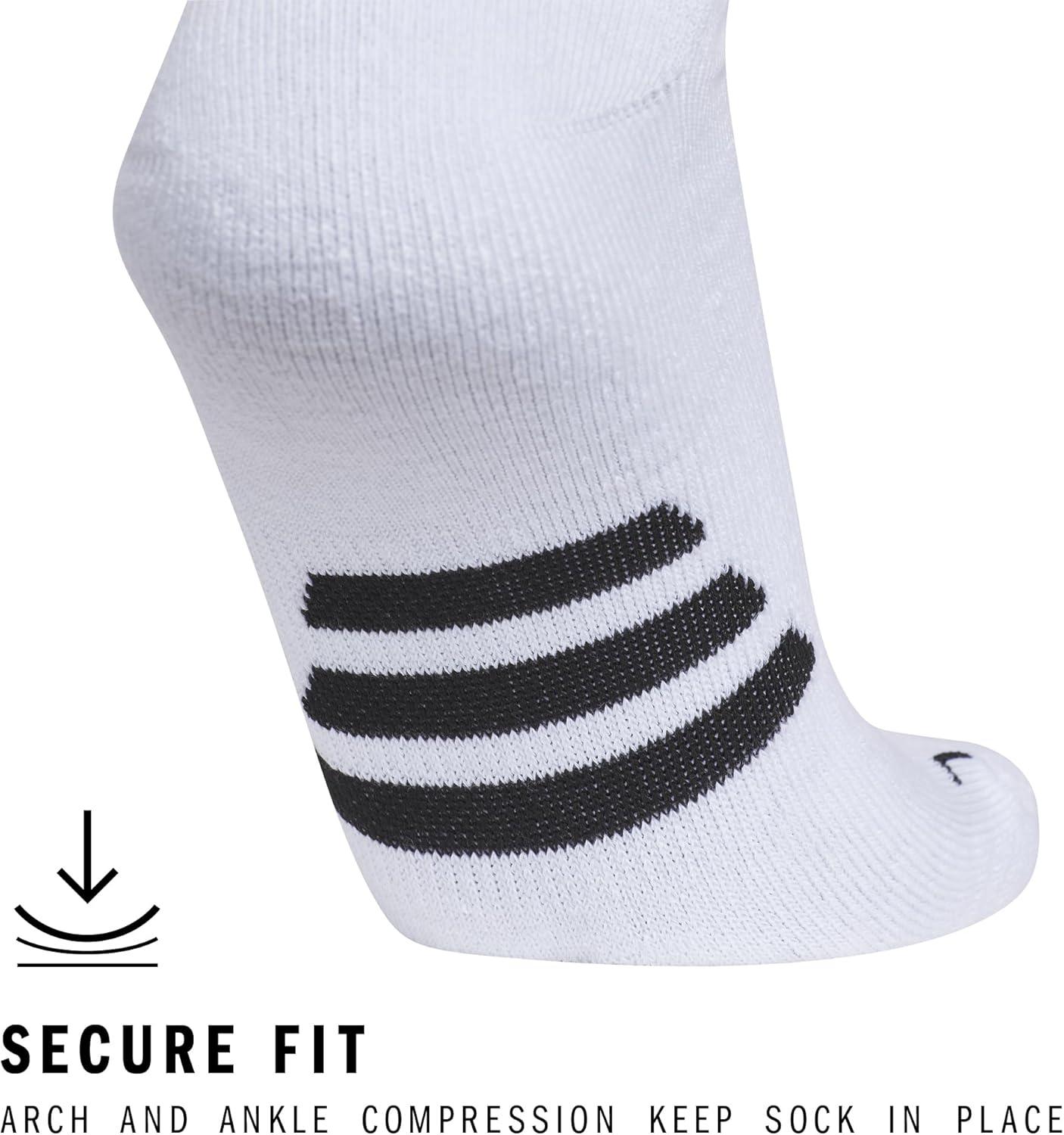 image:imageadidas Unisex Rivalry Soccer Socks 2 Pairs OvertheCalf2WhiteBlack