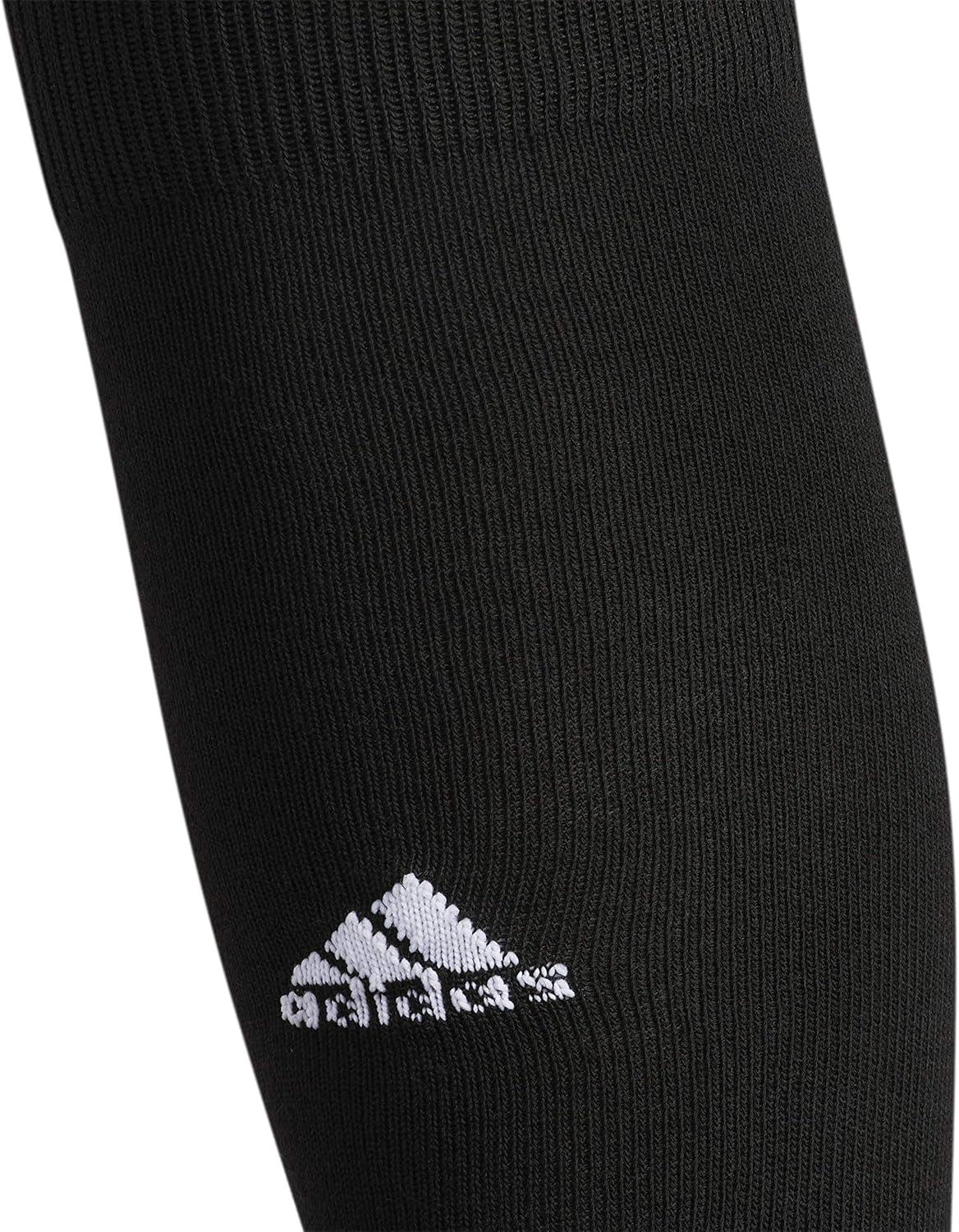 image:imageadidas Unisex Rivalry Sports Socks 2 Pairs Multisport OvertheCalf1BlackWhite