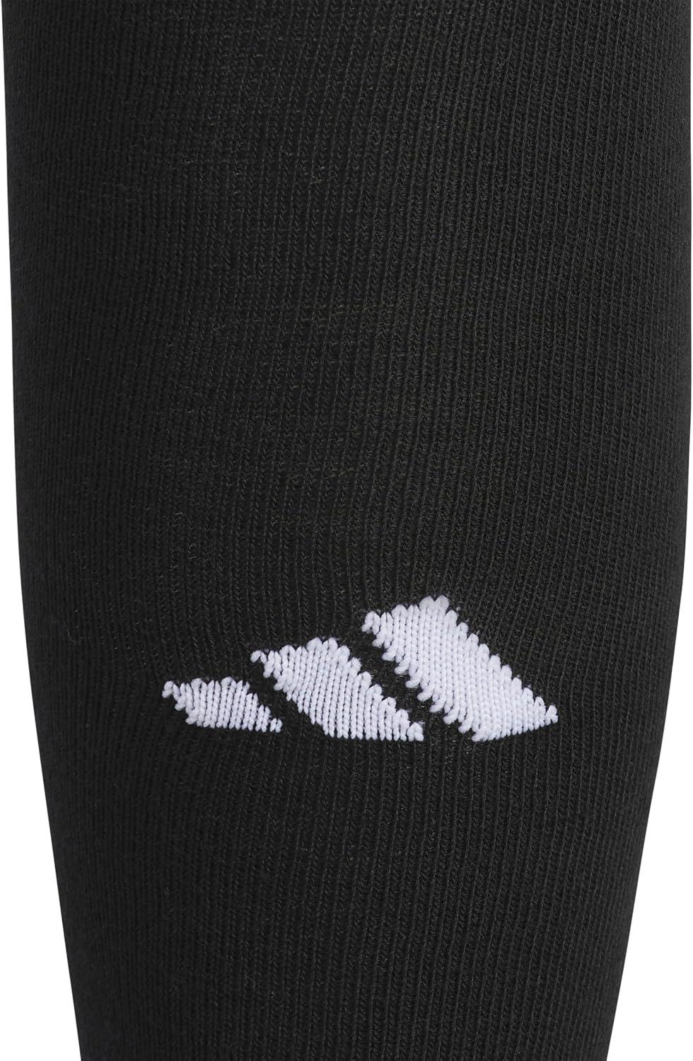 image:imageadidas Unisex Rivalry Sports Socks 2 Pairs Multisport OvertheCalf2BlackWhite