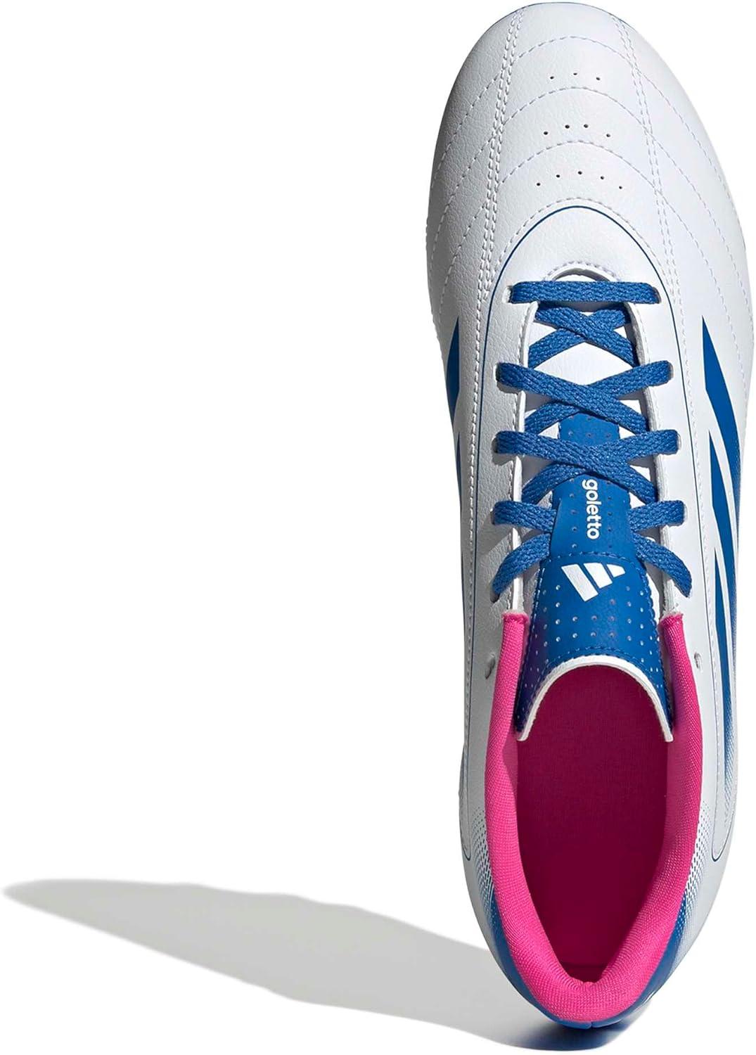 image:imageadidas Womens Goletto Ix Firm GroundMulti GroundWhiteBright RoyalTeam Shock Pink