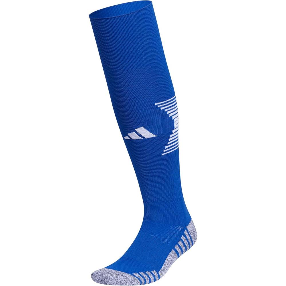 image:imageAdidas Unisex Team Speed Soccer Socks or Calf Sleeves 1 Pair OverTheCalf4Royal BlueWhite